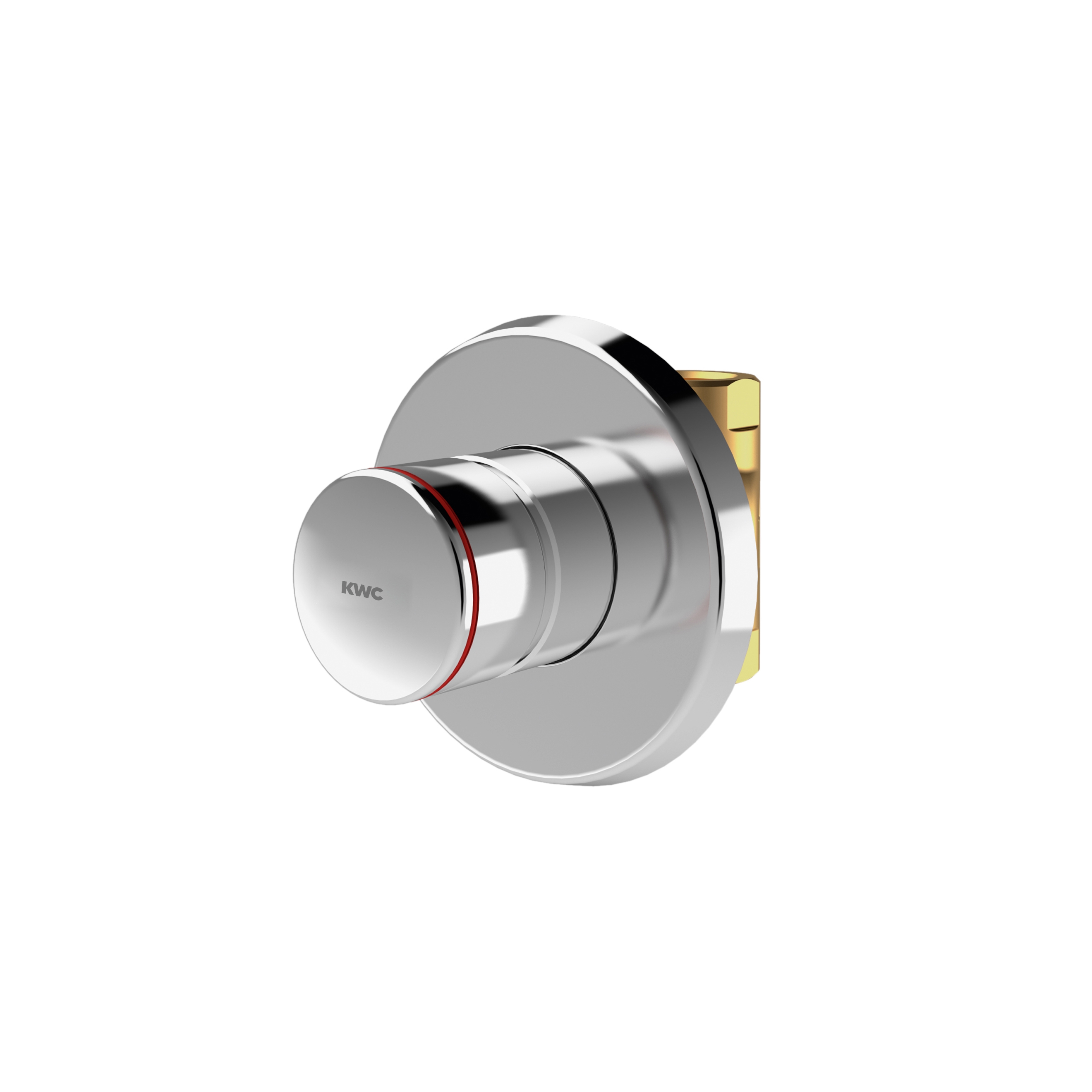 Display product F3S self-closing straight-way valve from manufacturer KWC Professional