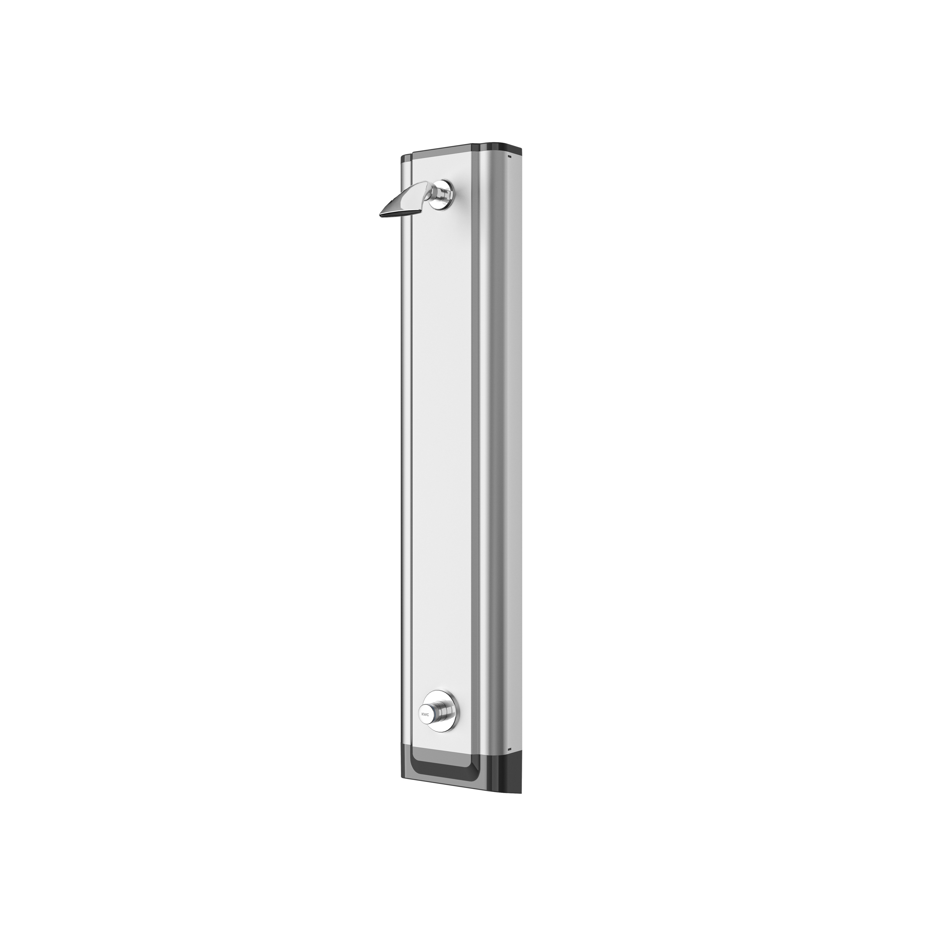 Afficher le produit F3S shower panel made of stainless steel with waterfall shower du fabricant KWC Professional