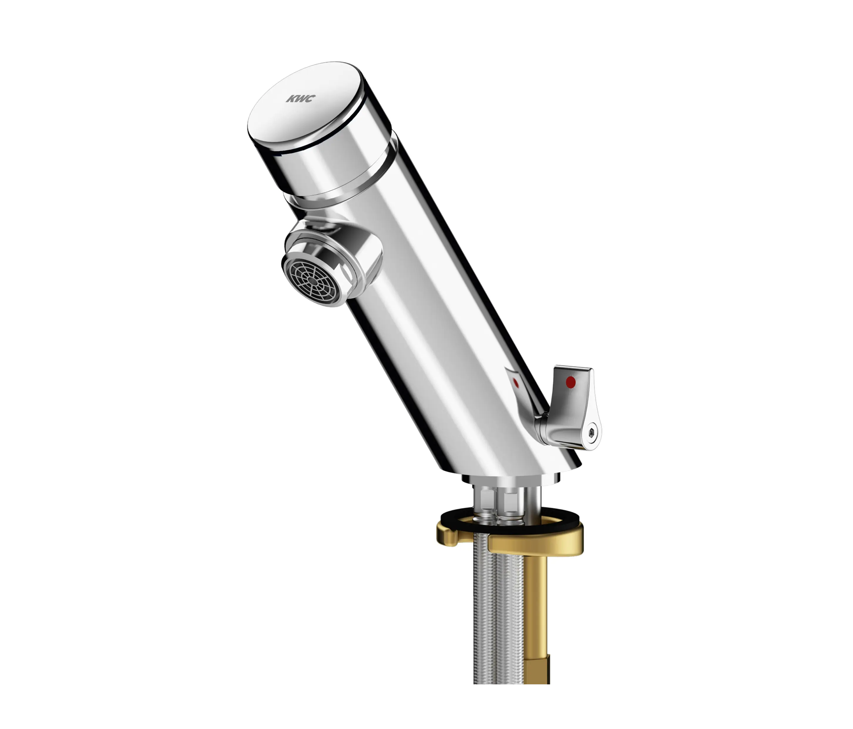 KWC Professional - F3S-Mix self-closing pillar mixer