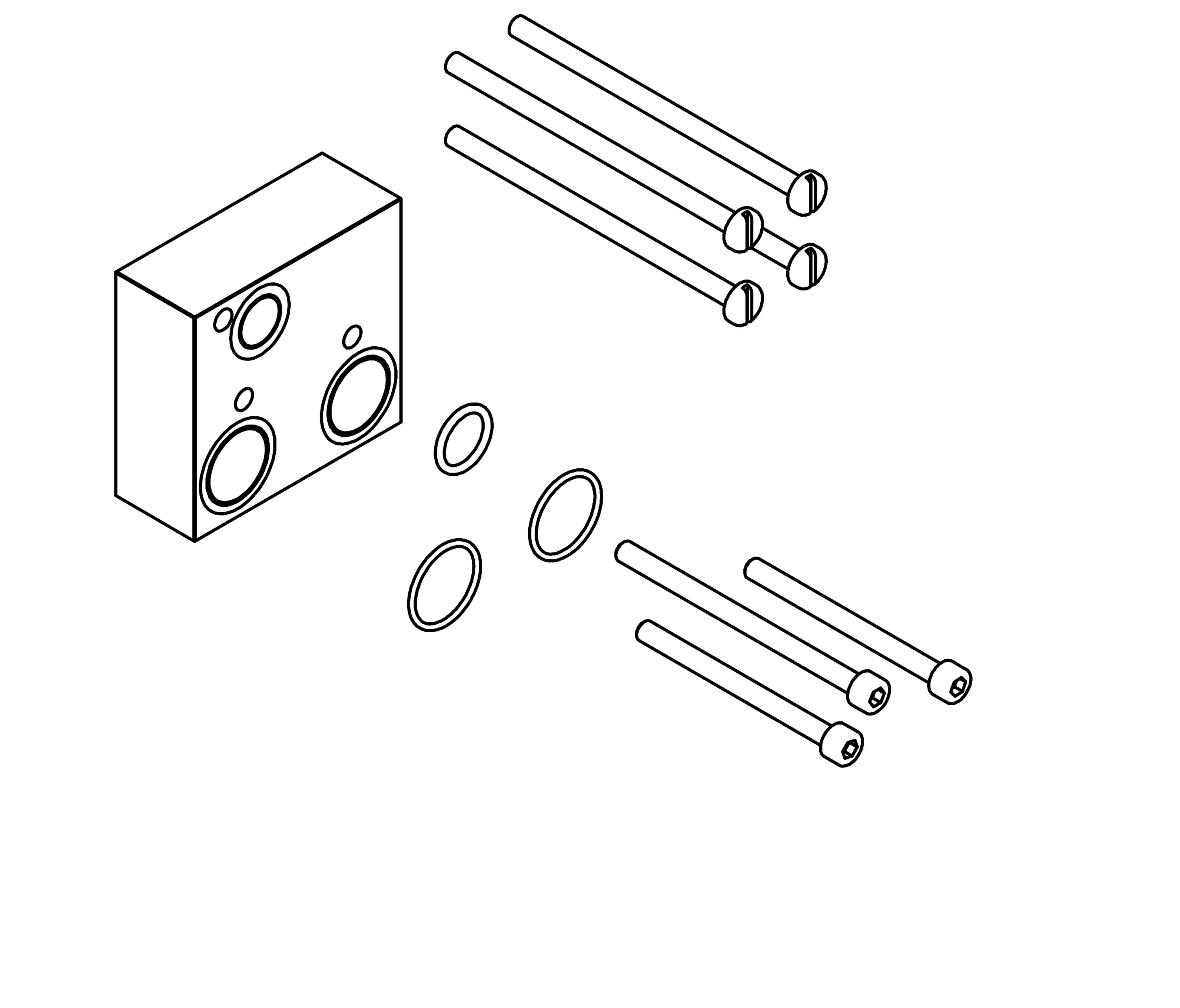 KWC Professional - F5 Set di prolunga