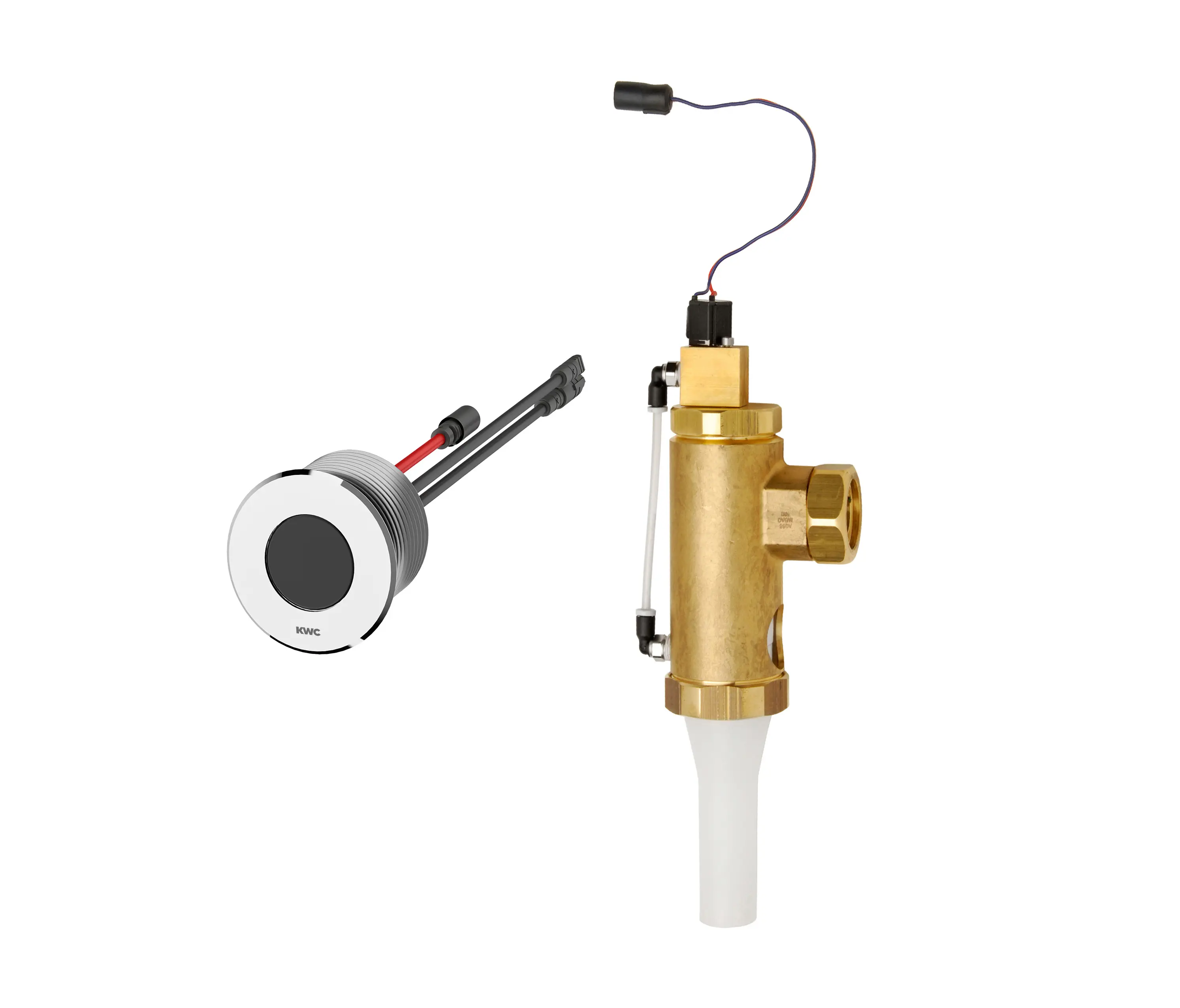 KWC Professional - F5E WC flush valve for concealed mounting