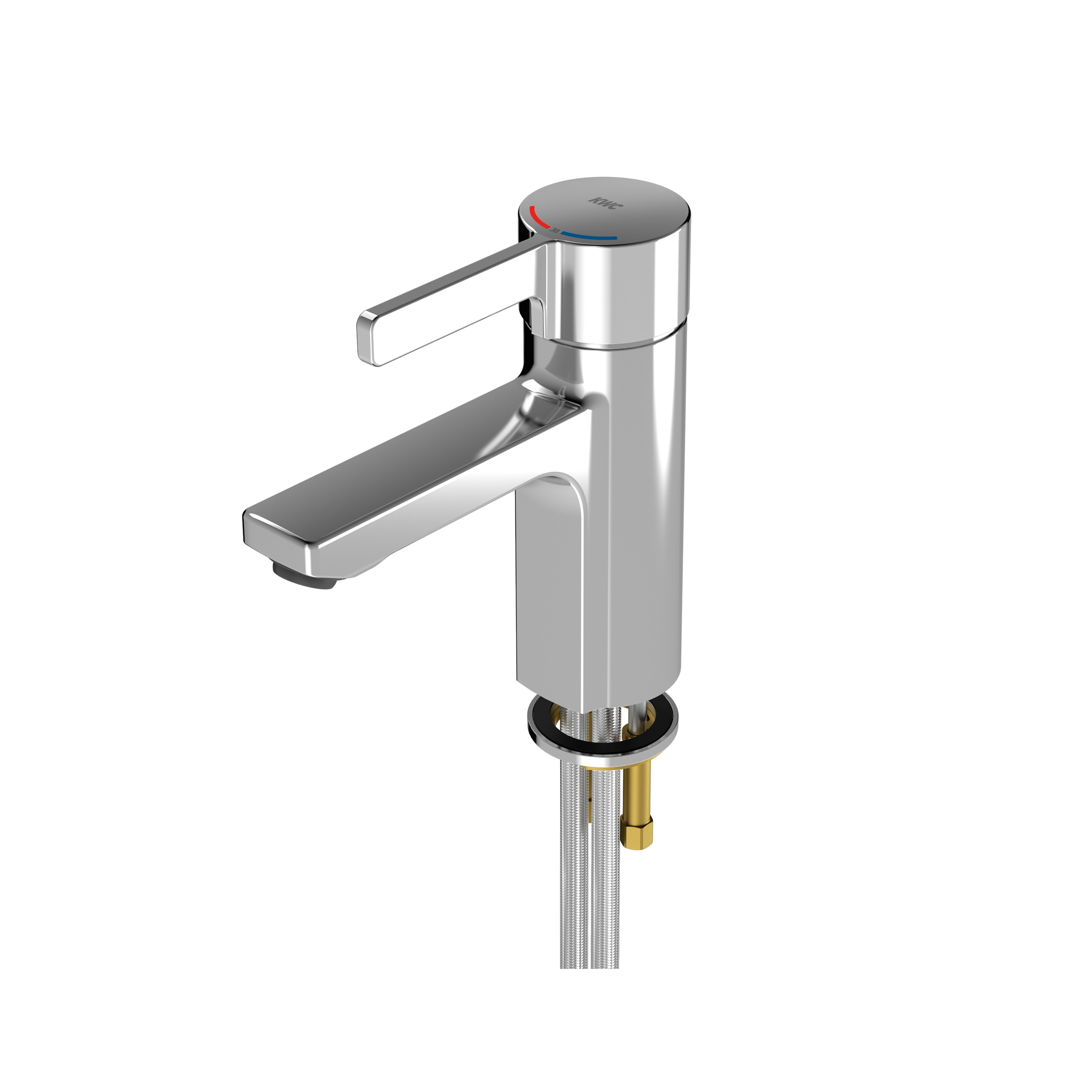 F5L-Therm thermostatic single-lever pillar mixer