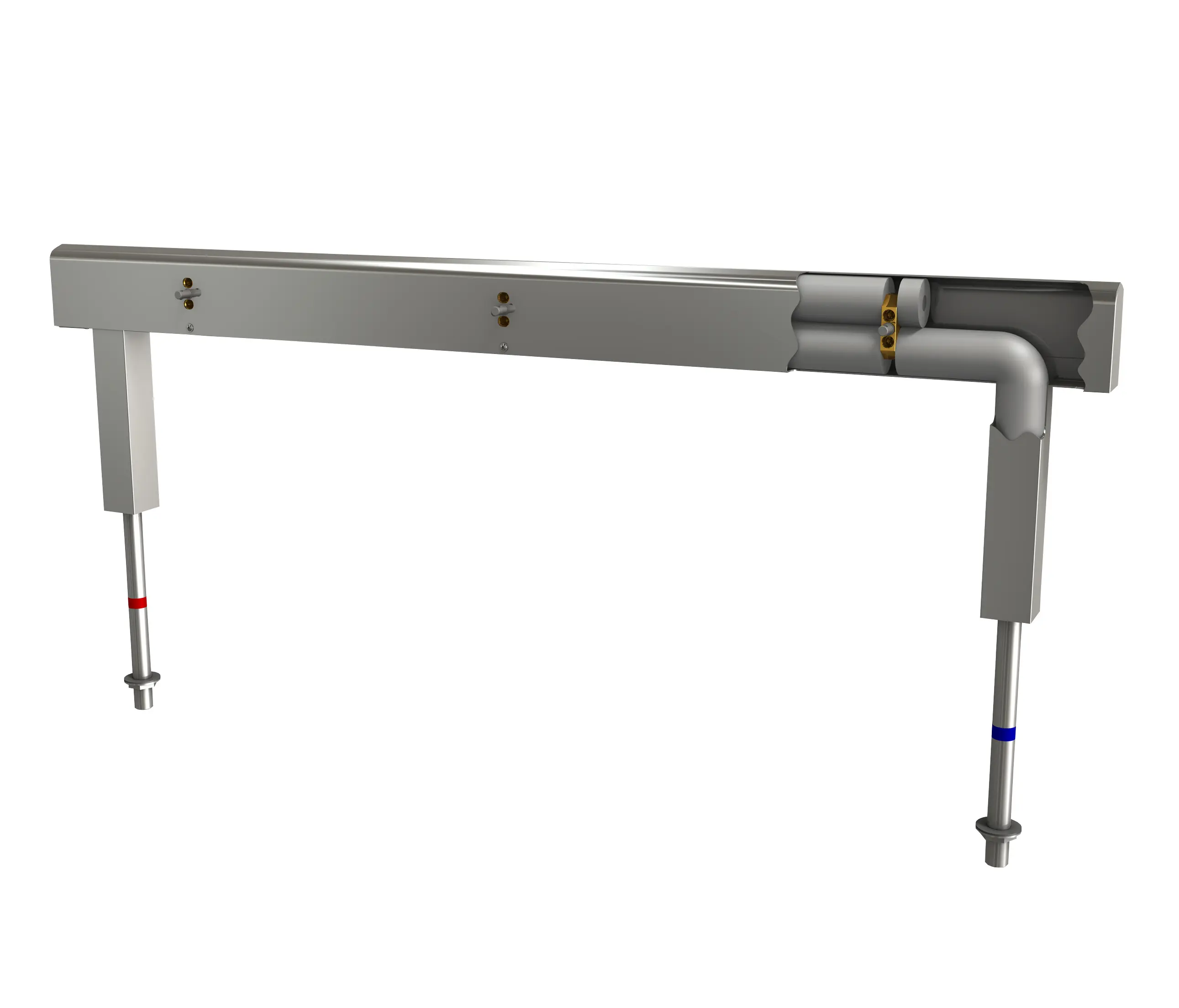 KWC Professional - FITTING-UNITS Fitting unit for double-row sanitary facilities