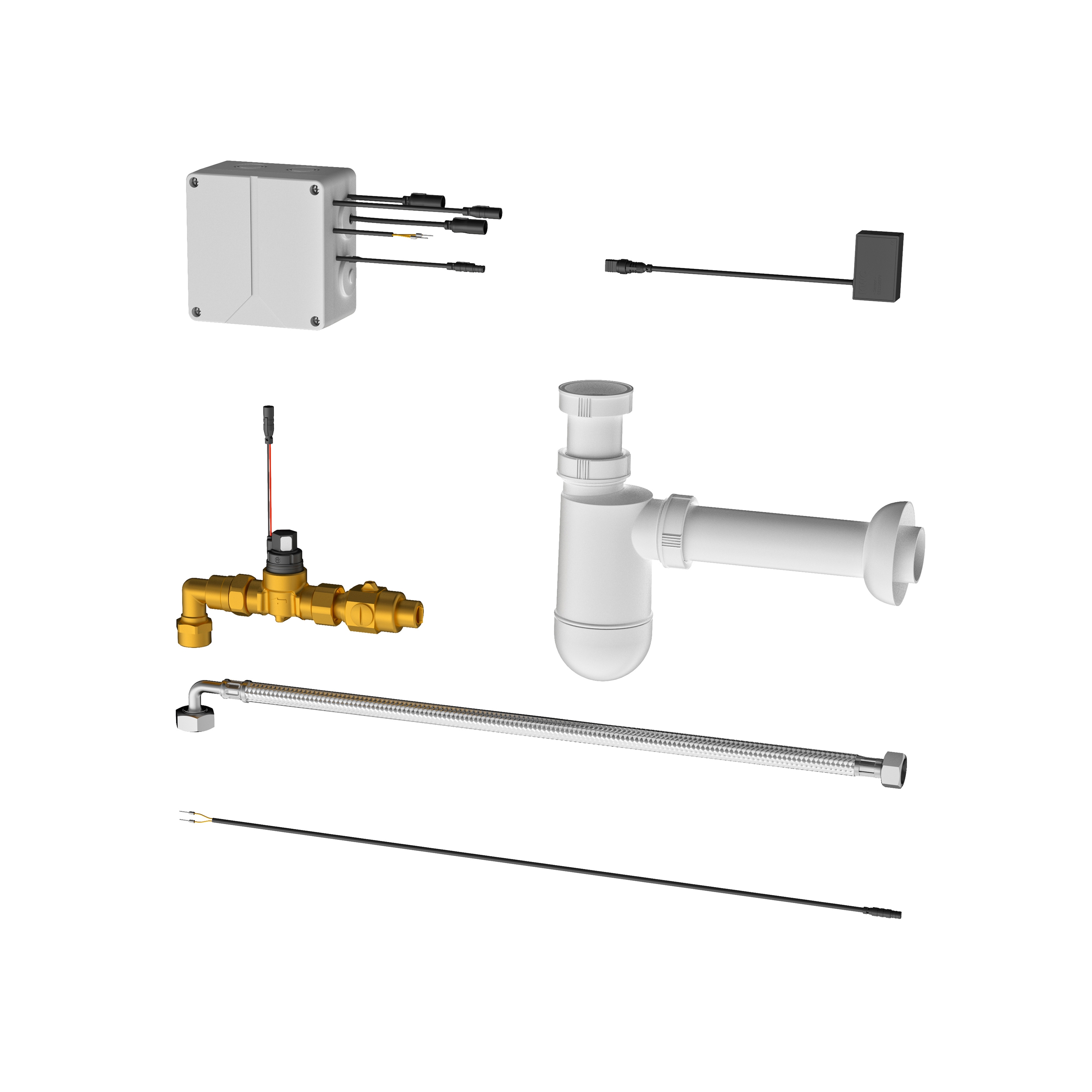 Afficher le produit FLUSHING TAPS - Accessories Siphon à déclenchement électronique du fabricant KWC Professional