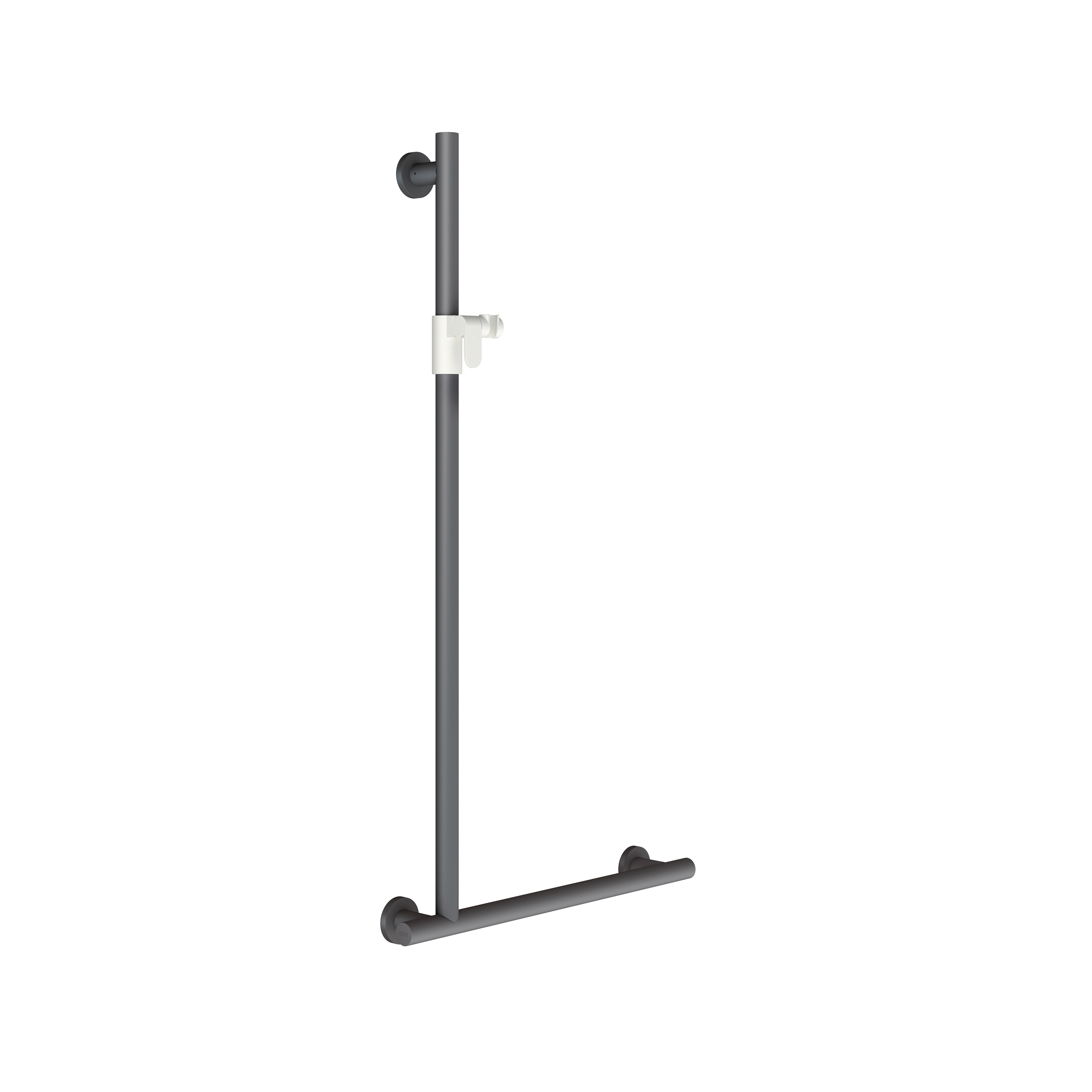 Vertoon produk MEDCARE 90° angled grab rail with hand shower holder van vervaardiger KWC Professional