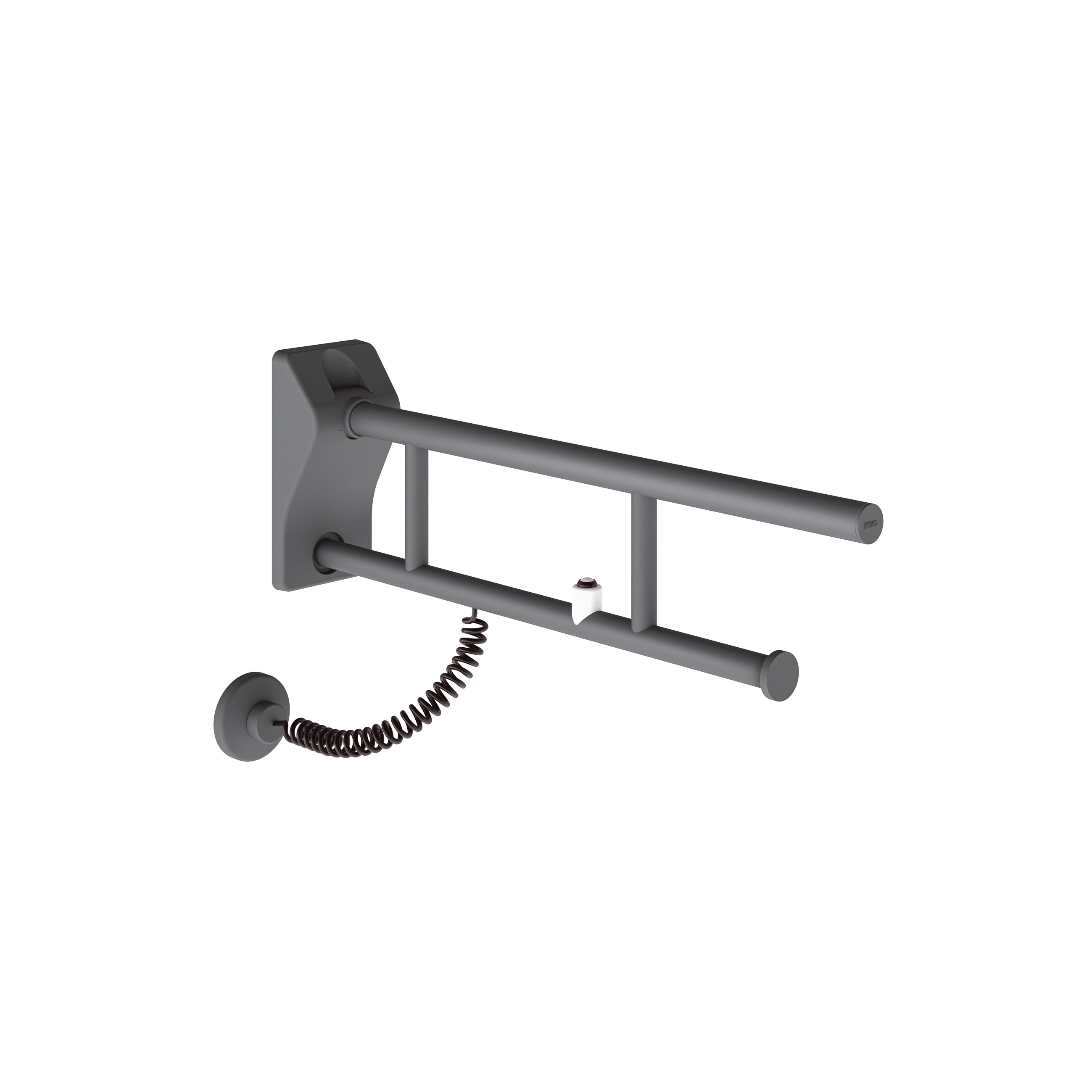 Vertoon produk MEDCARE folding support rail with electronic flush actuation van vervaardiger KWC Professional