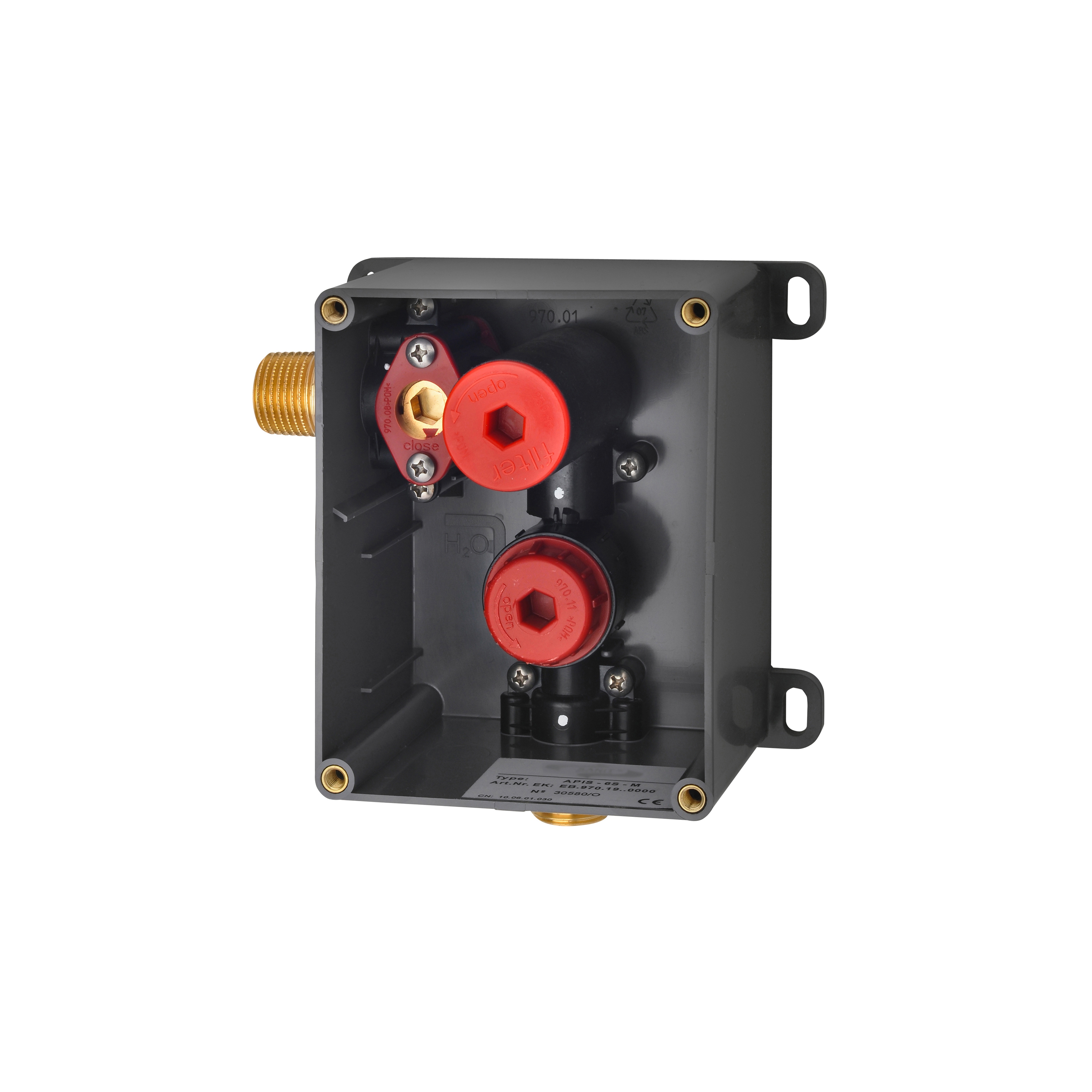 Produkt PROTRONIC Rohbauset für Wandeinbau-Urinalspülarmaturen des Herstellers KWC Professional anzeigen