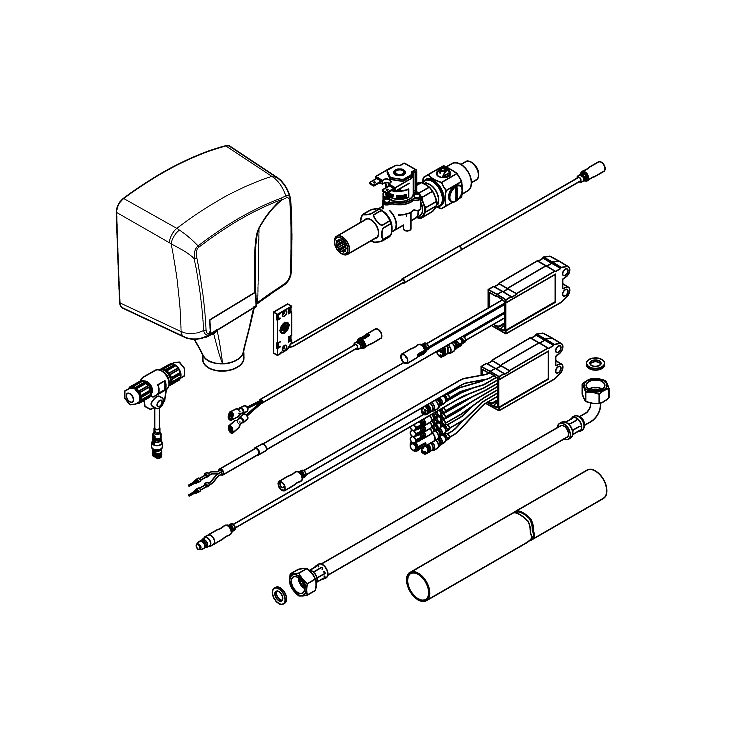 Afficher le produit PWC A3000 Open Composants de robinetterie électroniques du fabricant KWC Professional