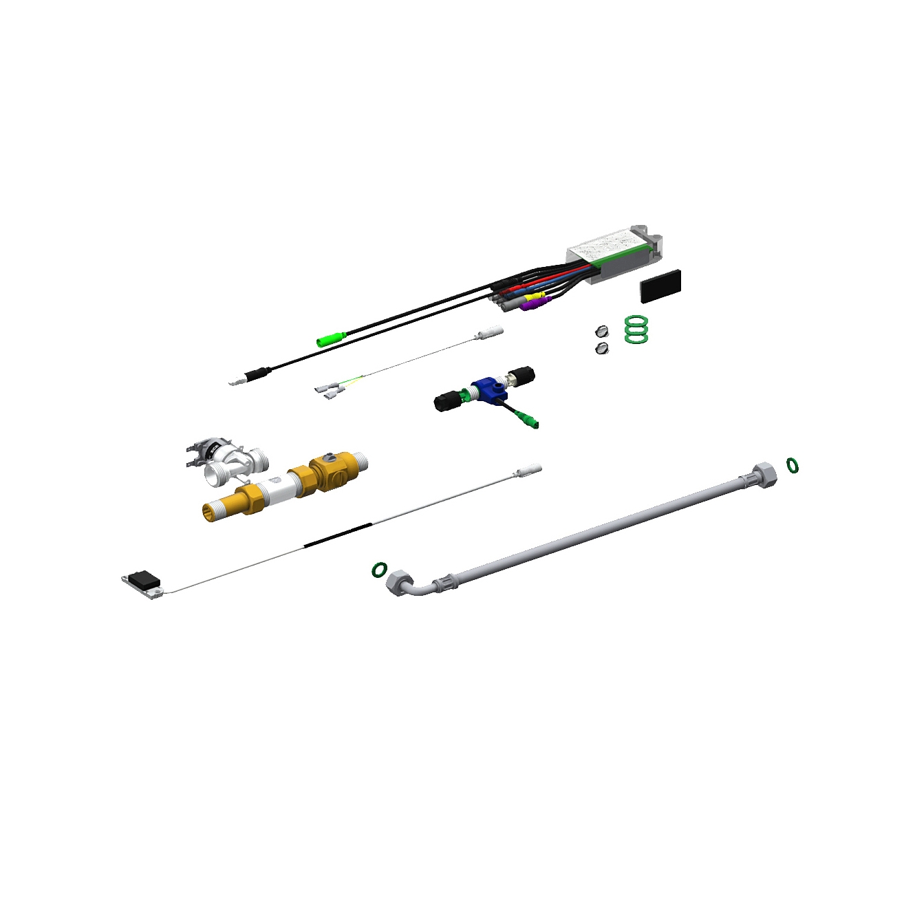 Mostrar el producto PWC A3000 Open Componentes de grifería electrónicos del fabricante KWC Professional