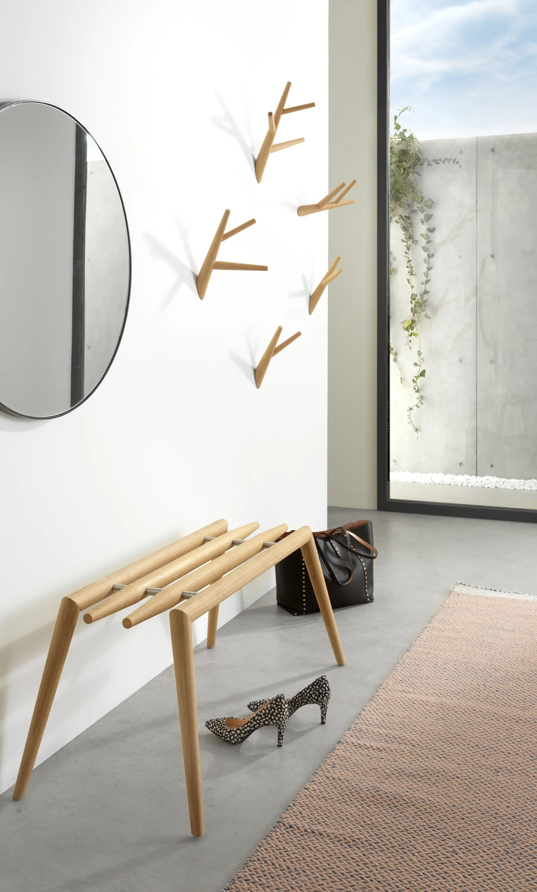 Klybeck - ivy | Set of 3 coat hooks