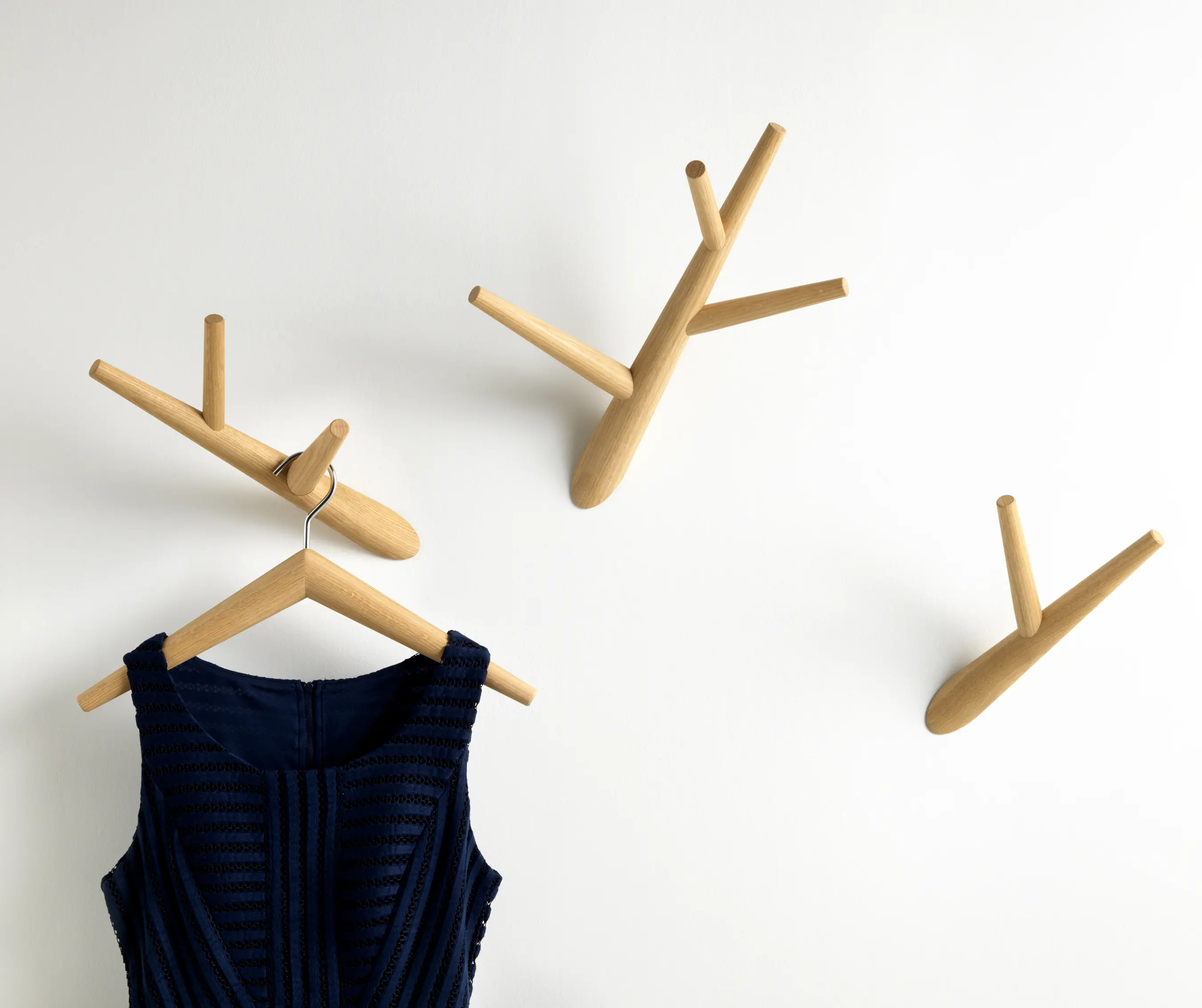 Klybeck - ivy | Set of 3 coat hooks