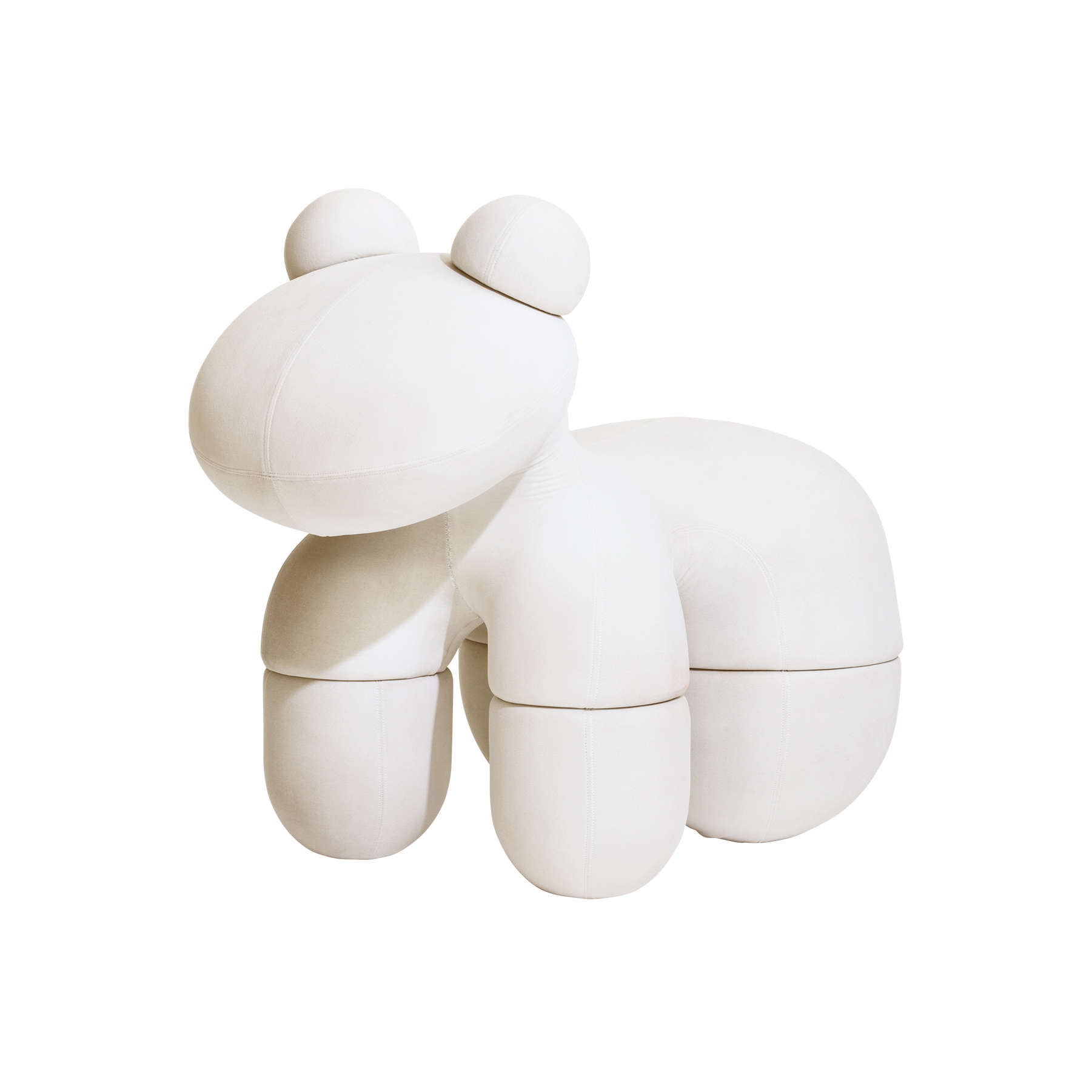 Pony, upholstery: natural white