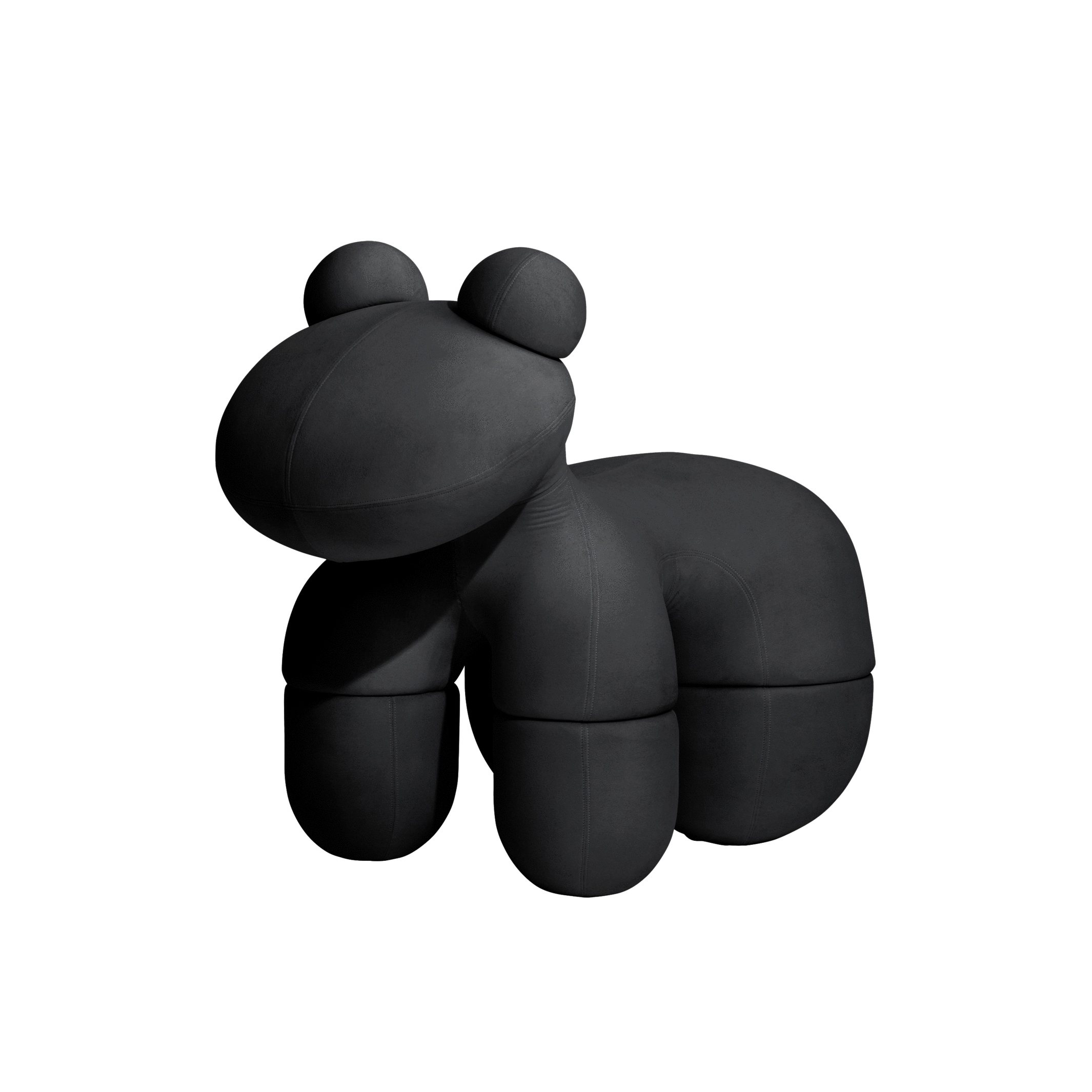 Pony, upholstery: mid-night black