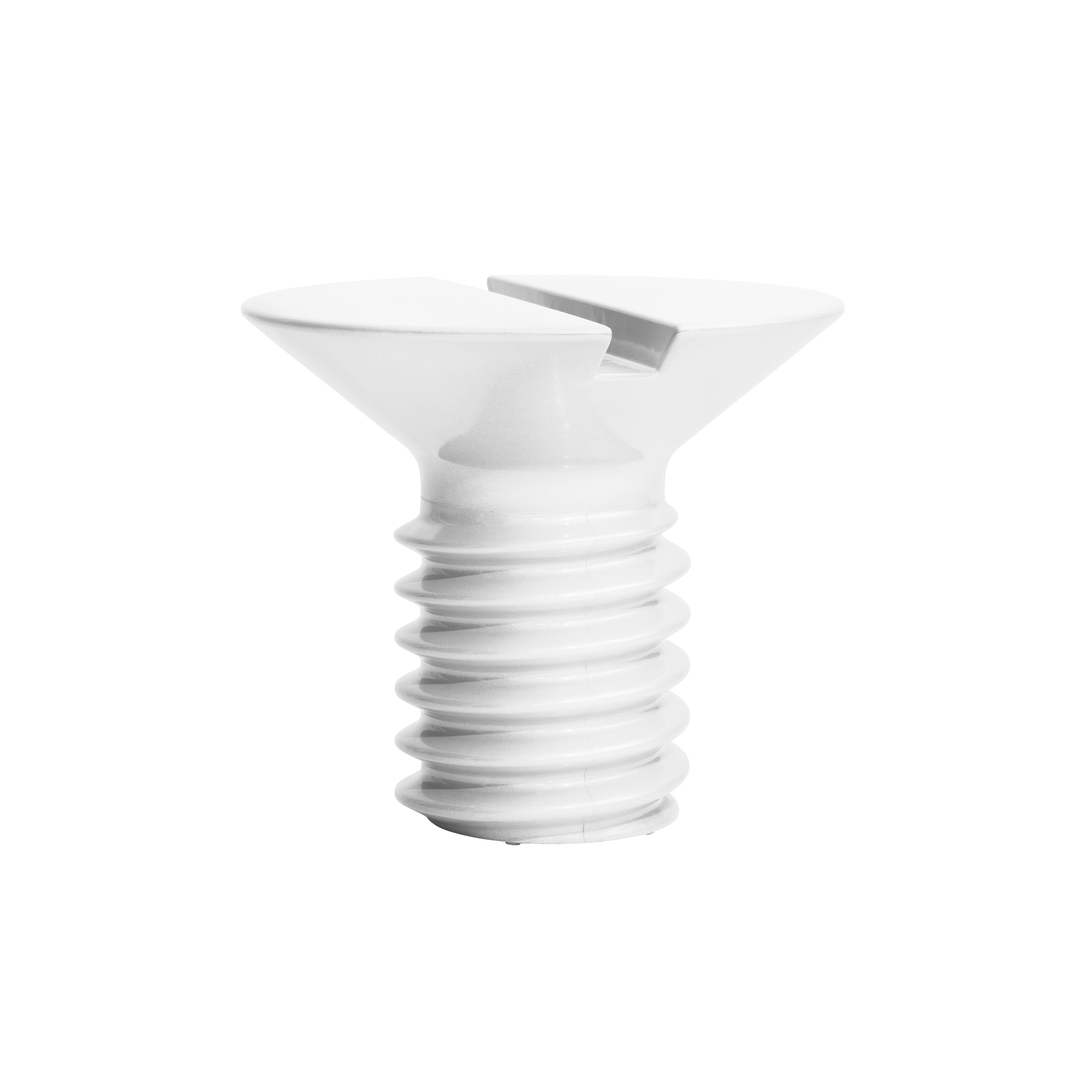 Screw, white small