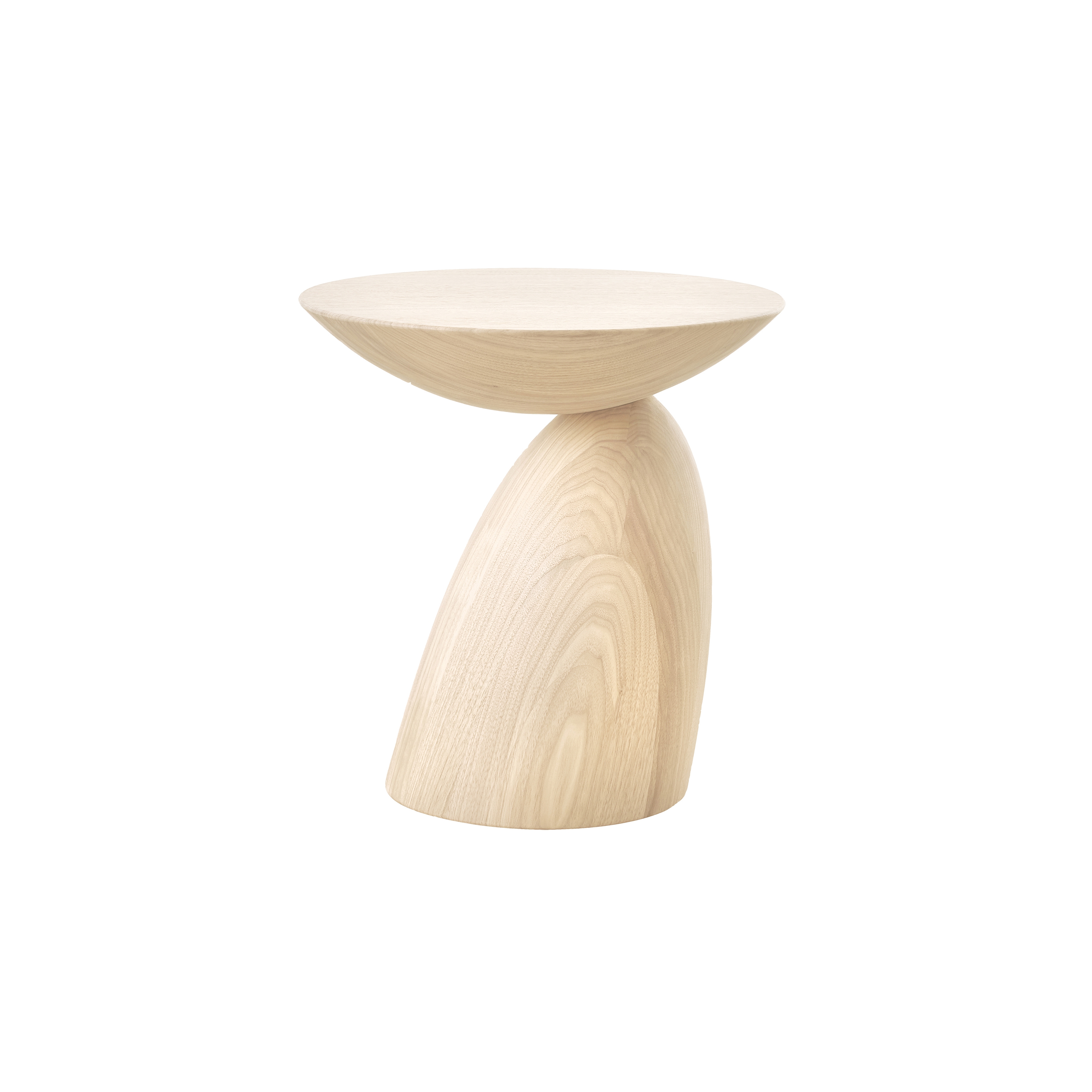 Parabel wooden, side table, natural finish