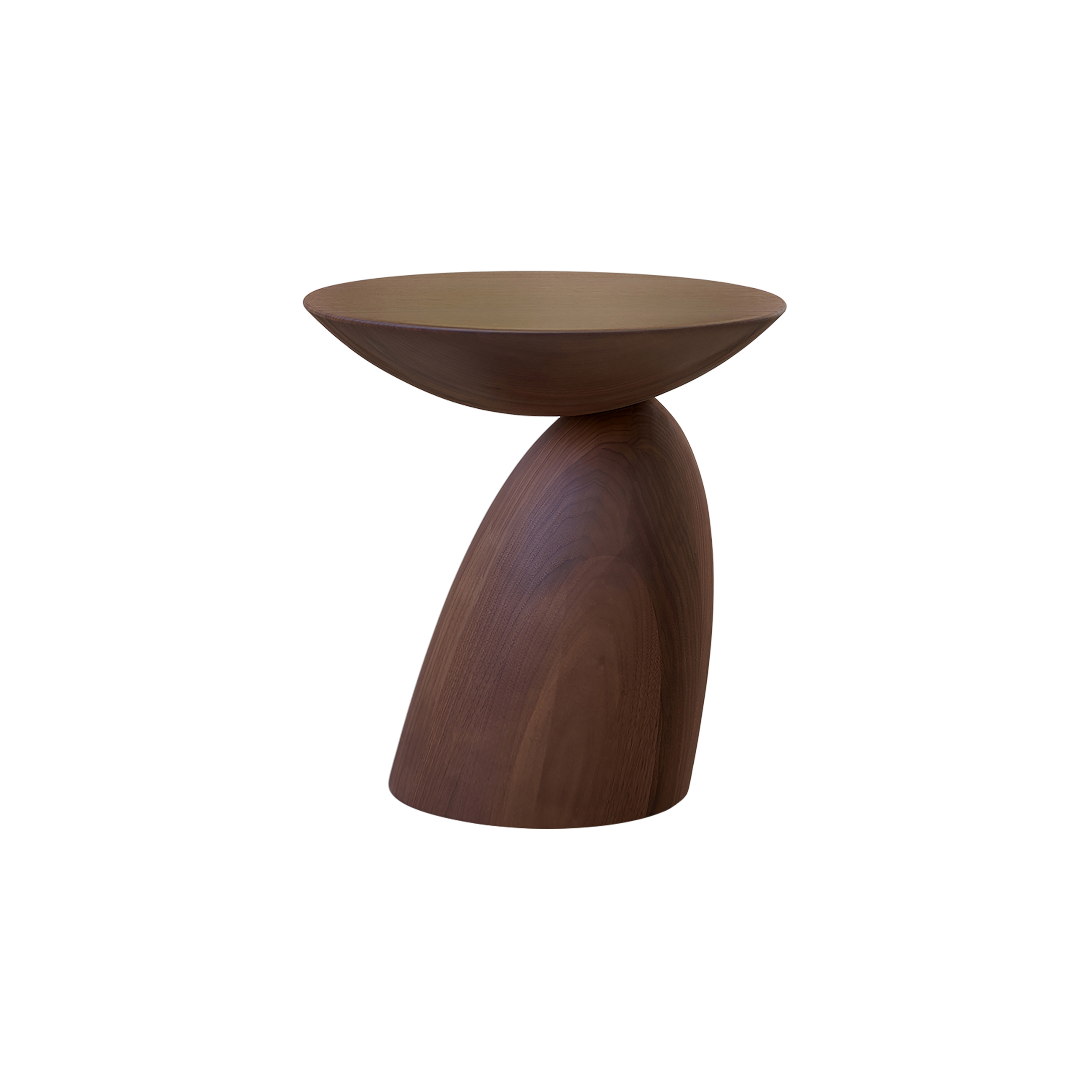 Display product Parabel wooden, side table, stained walnut finish from manufacturer Eero Aarnio Originals