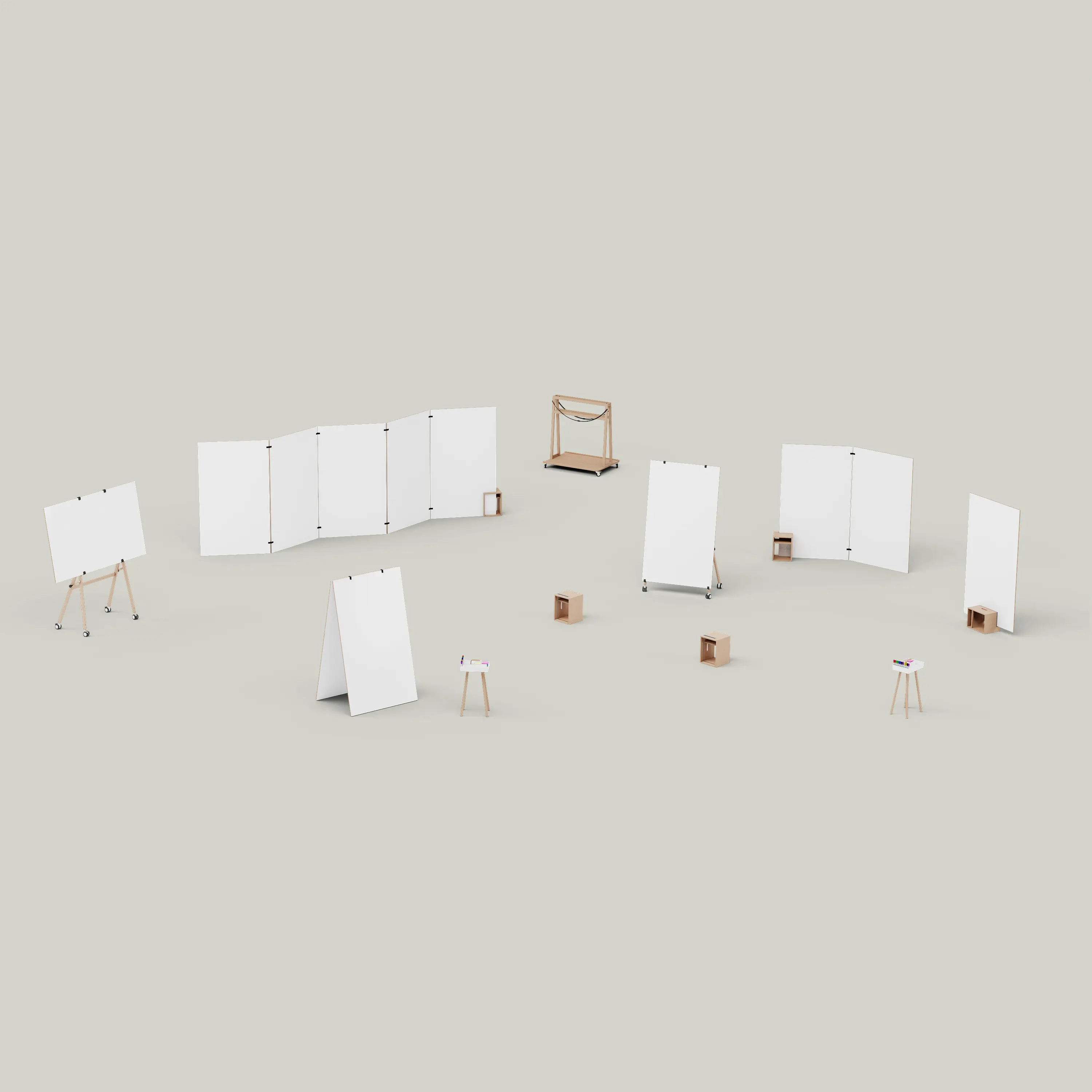 Studiotools - Design Thinking Whiteboard Set Flex
