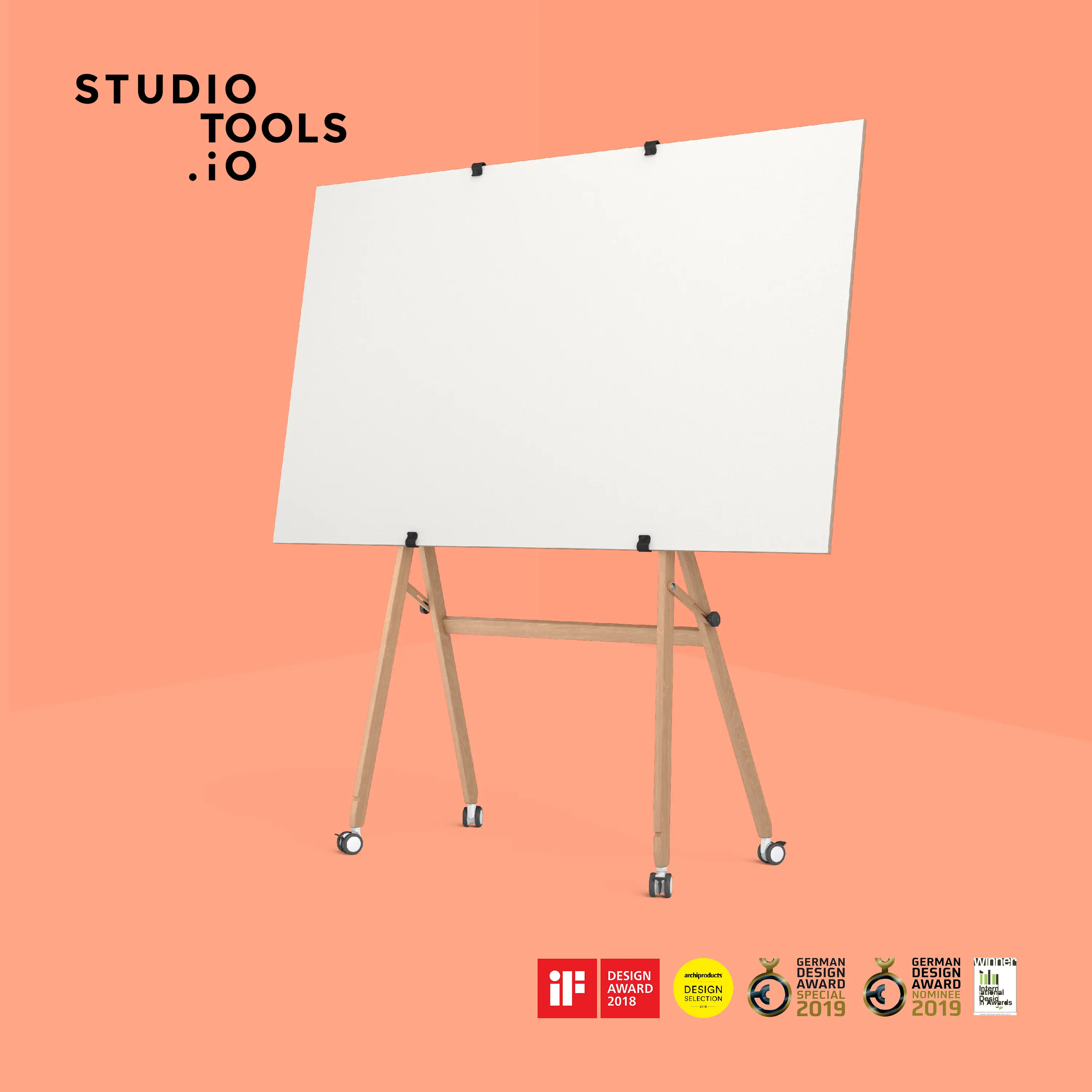 Studiotools - Staffelei –  Whiteboardhalterung