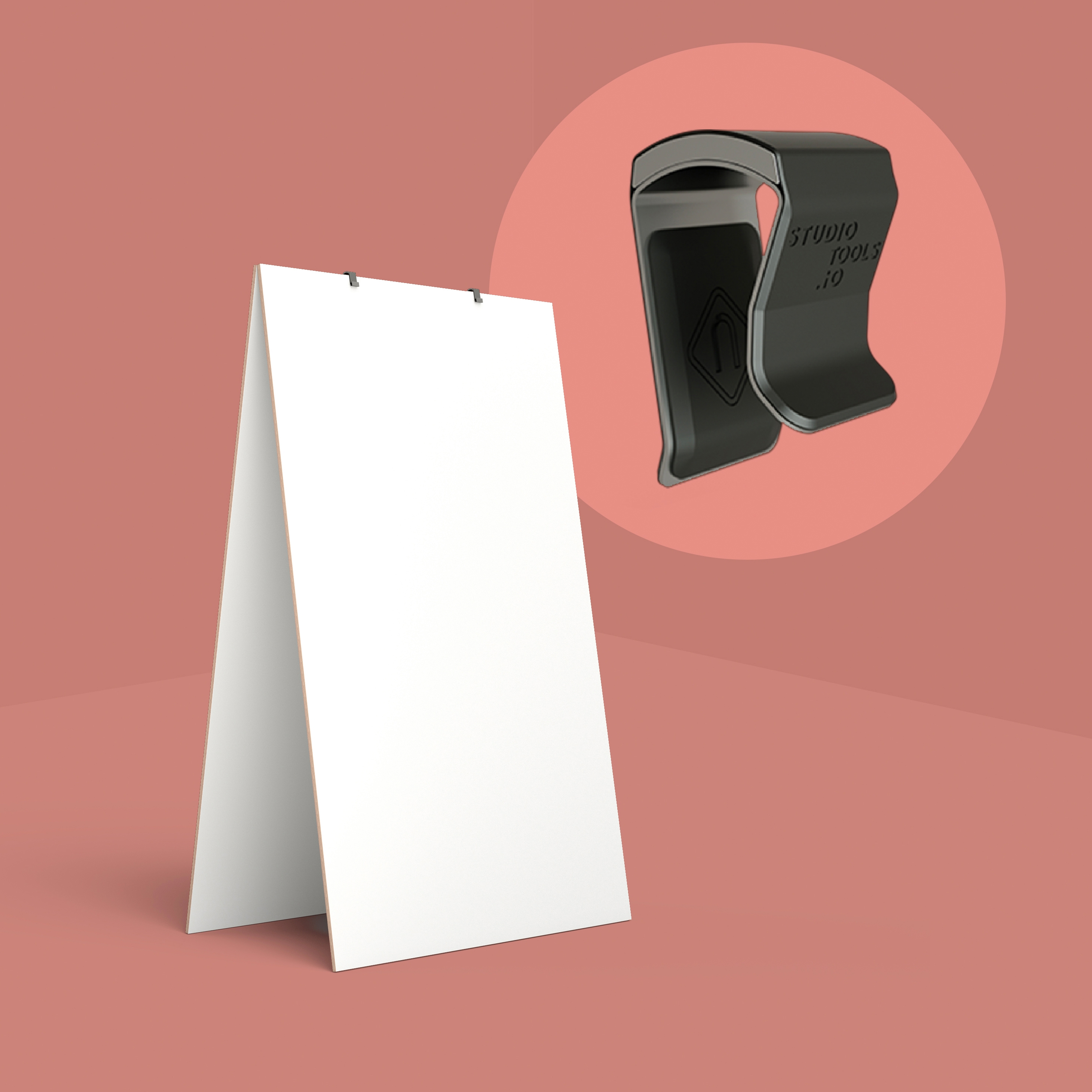 Produkt Magnetic Clips  – Whiteboard Verbindungselement des Herstellers Studiotools anzeigen