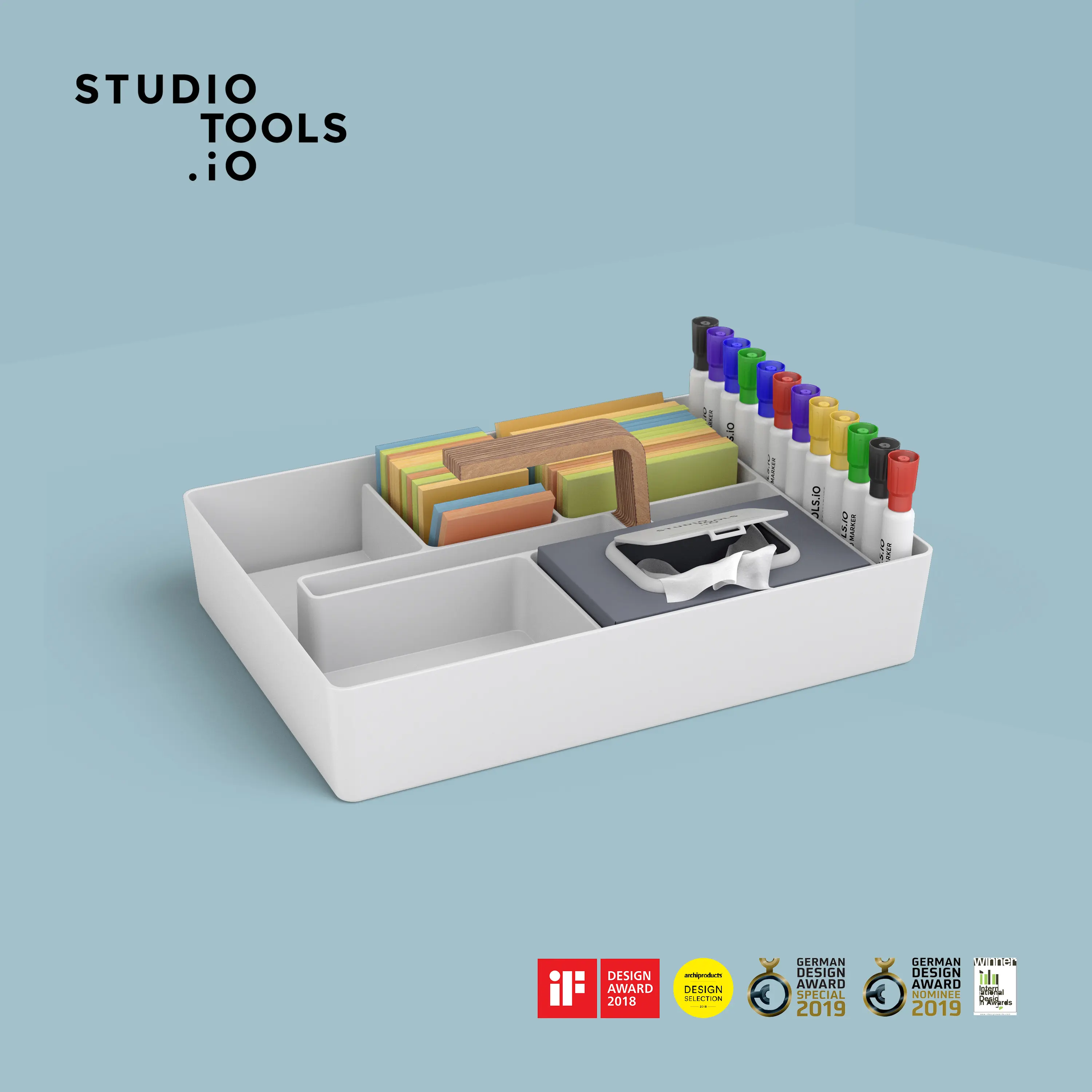 Studiotools - Toolbox – Whiteboard Accessories Organizer