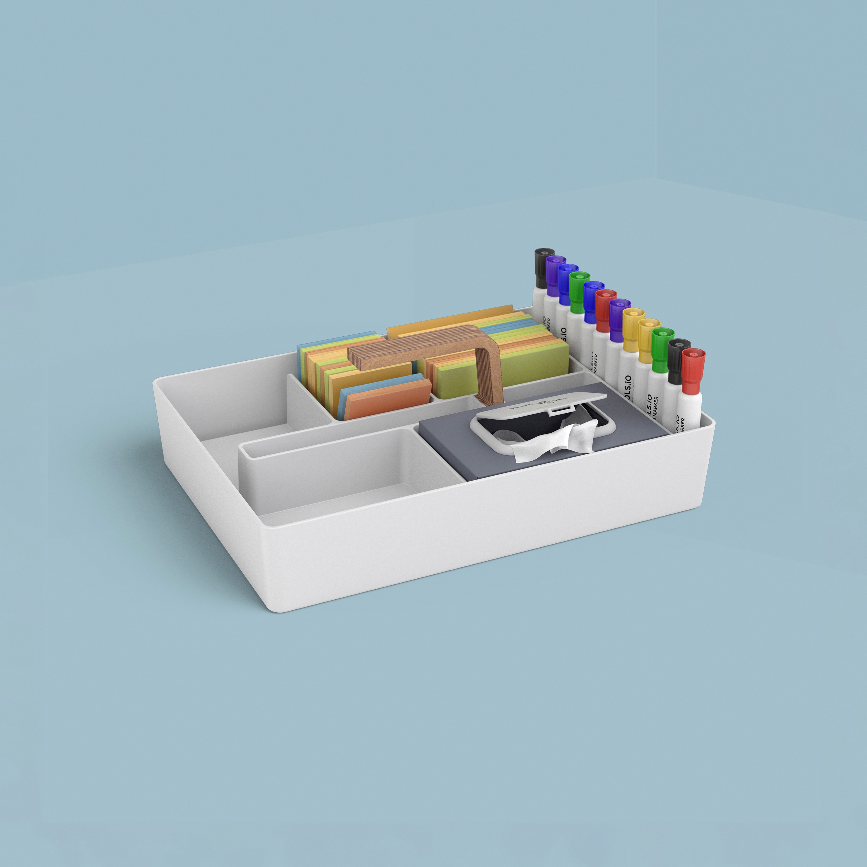 Mostra il prodotto Toolbox – Whiteboard Accessories Organizer del produttore Studiotools