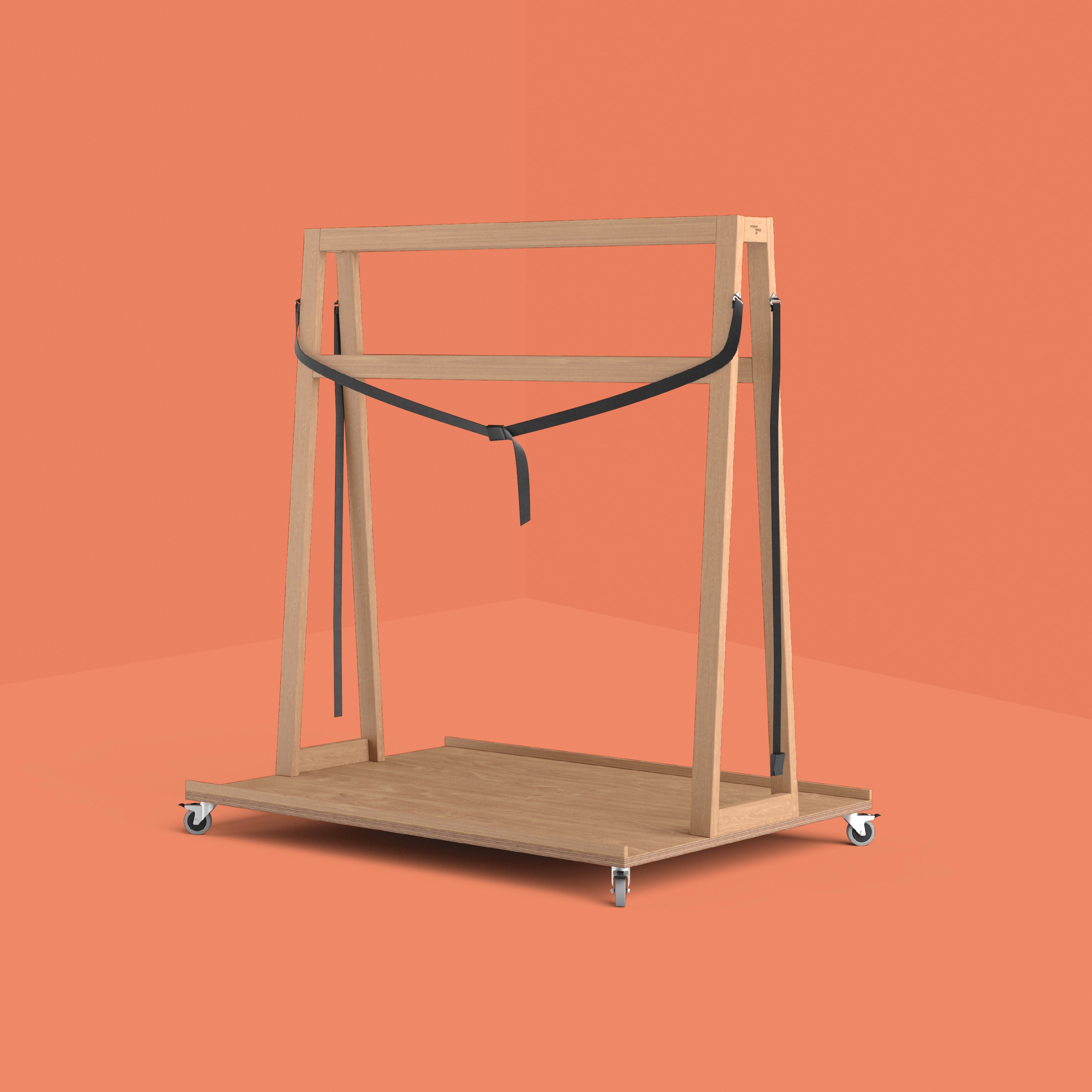 Produkt Trolley – Transportables Whiteboard-Lager des Herstellers Studiotools anzeigen