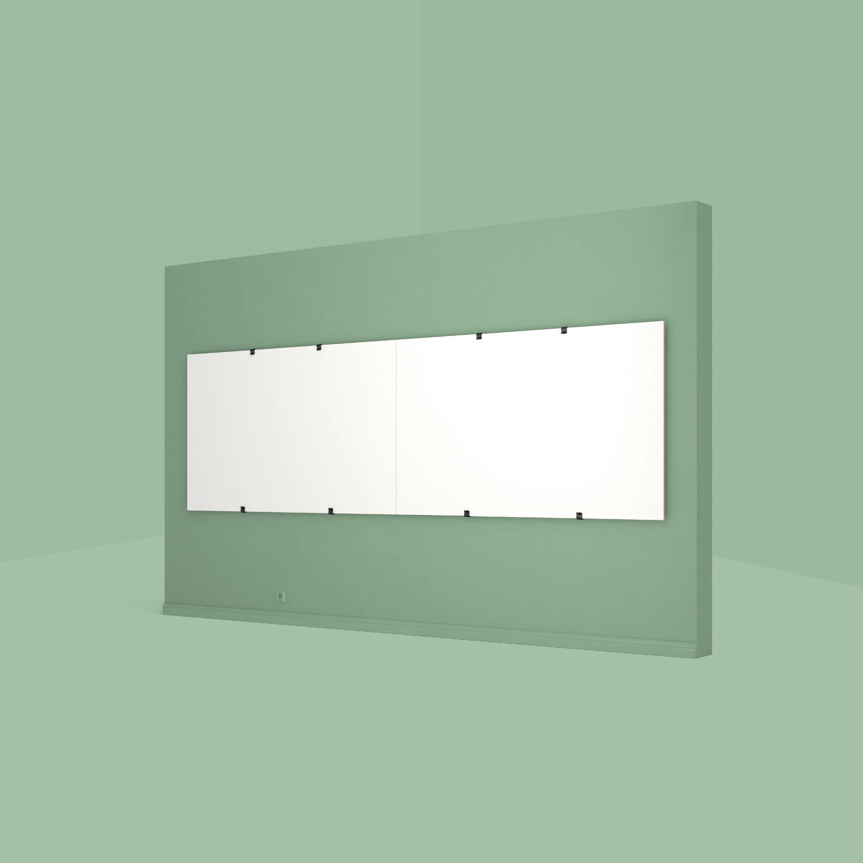 Studiotools - Wall Rails – Whiteboard Wall Mount