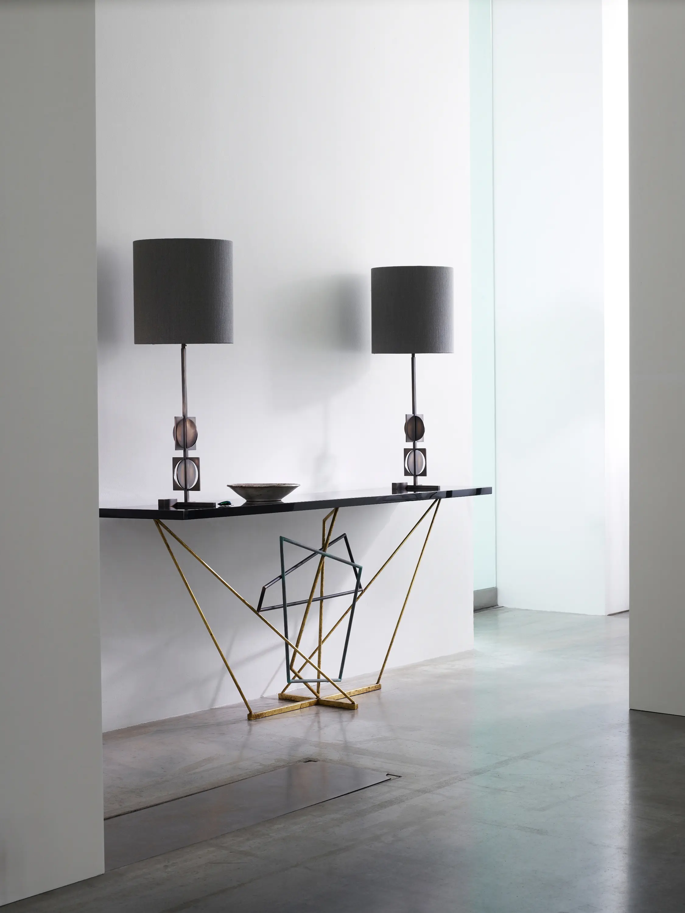 Porta Romana - Rhomboid Console Table