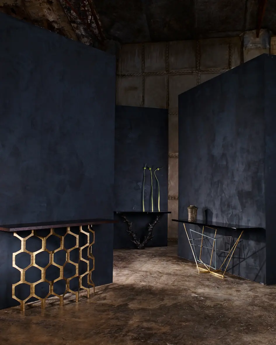 Porta Romana - Rhomboid Console Table