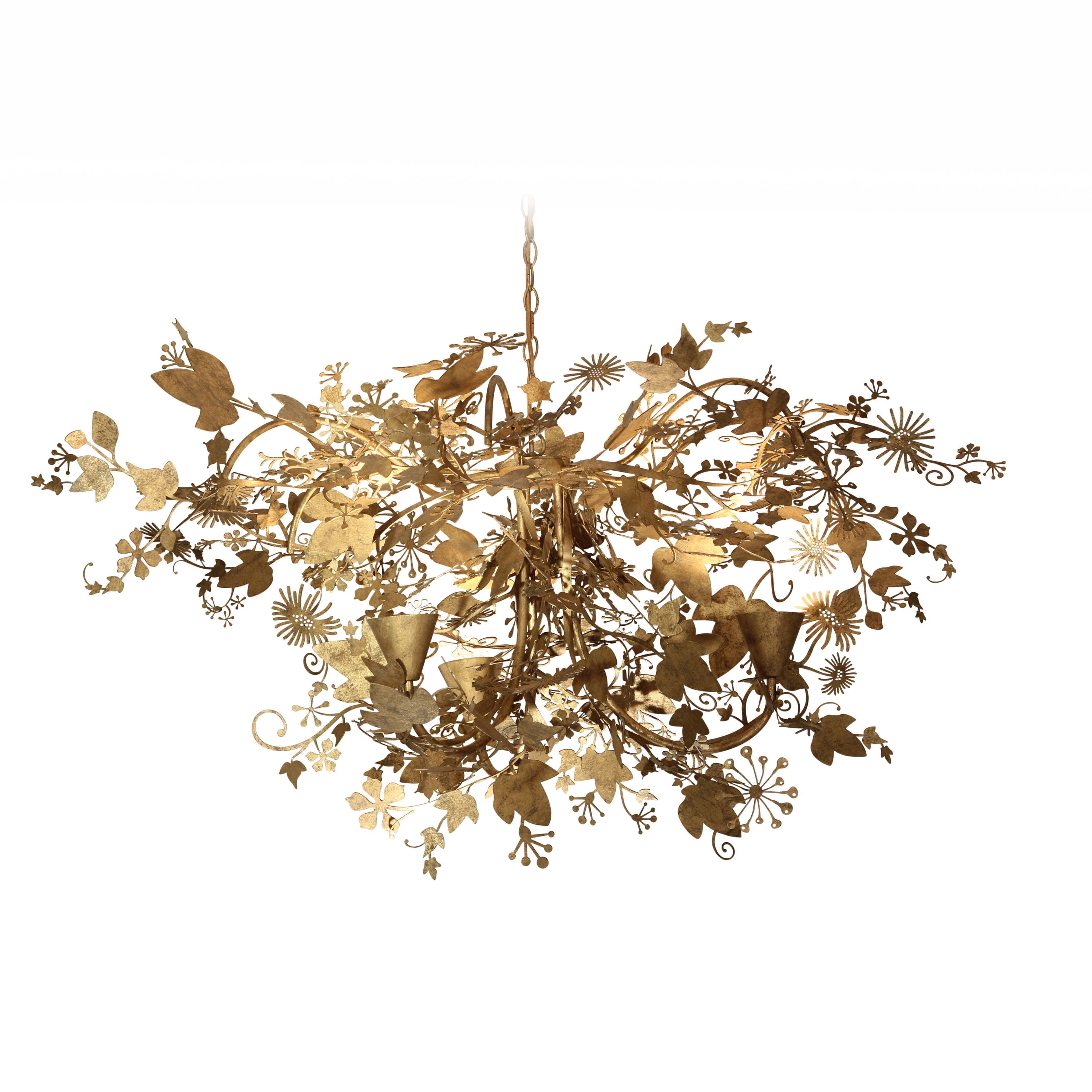 Vertoon produk Ivy | Small Ivy Shadow Chandelier van vervaardiger Porta Romana