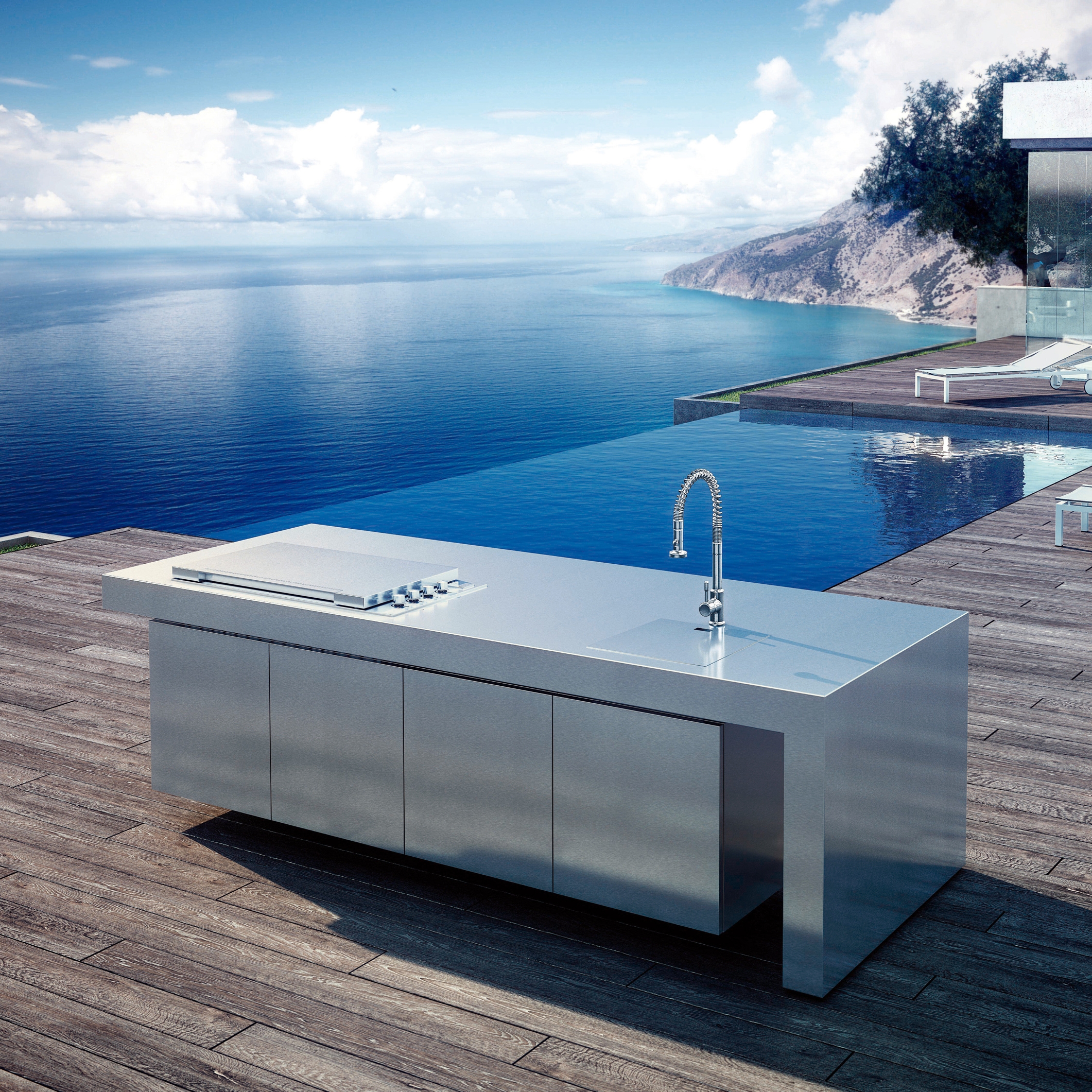 OUTDOOR KITCHEN ISLANDS