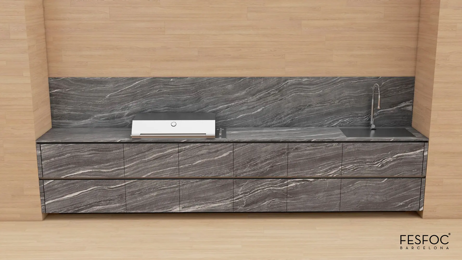 Fesfoc - EMPIRE OUTDOOR KITCHEN ISLAND