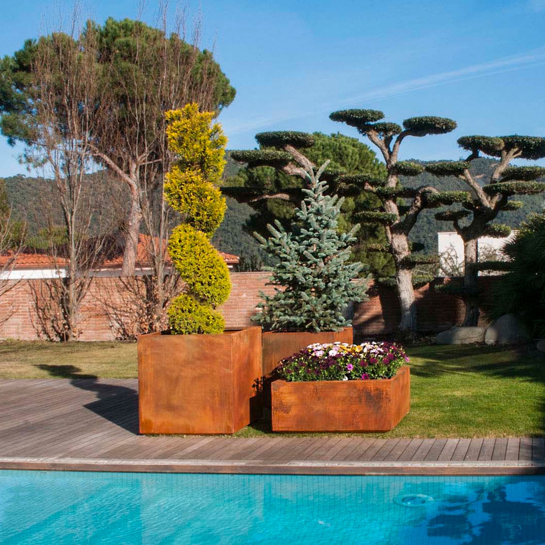 Mostrar el producto JARDINERA DE ACERO CORTEN del fabricante Fesfoc