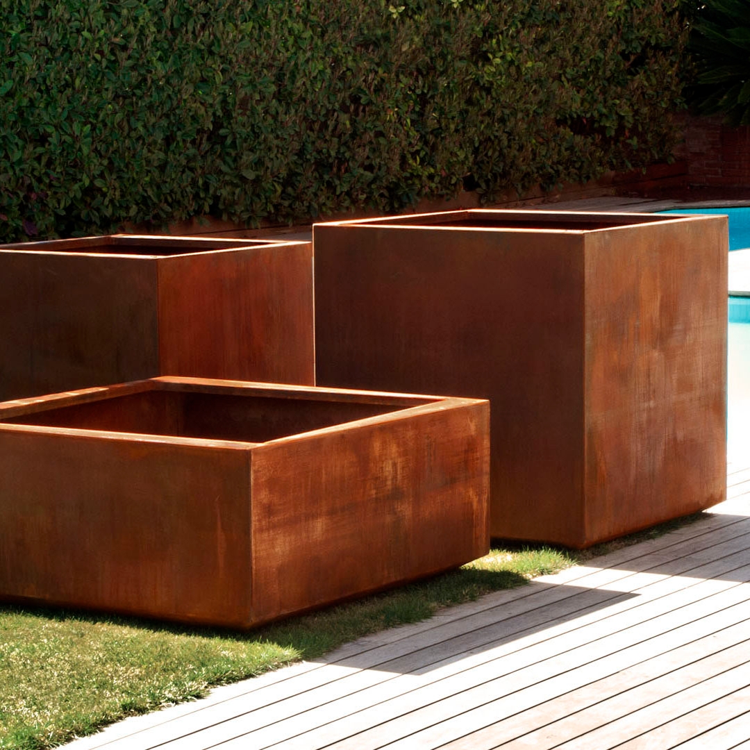 Mostrar el producto MATERA DE ACERO CORTEN del fabricante Fesfoc