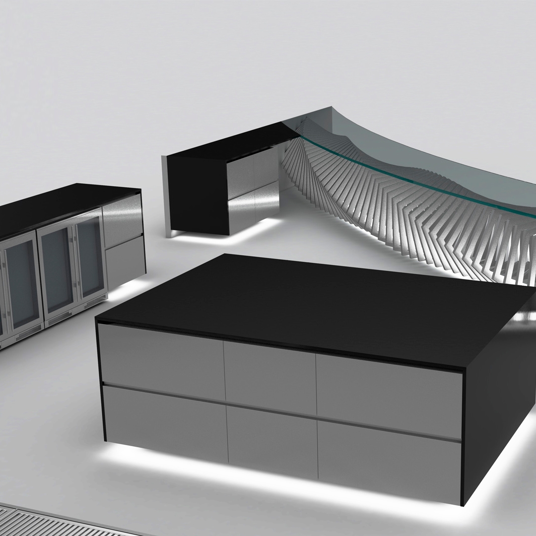 Mostrar el producto EXCLUSIVA ISLA CON BARRA DE BAR EMPIRE del fabricante Fesfoc
