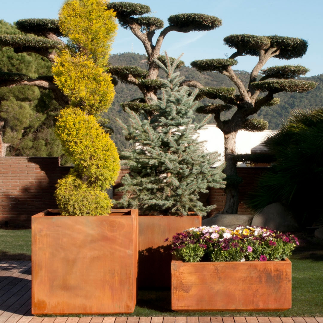 Mostrar el producto JARDINERA DE ACERO CORTEN del fabricante Fesfoc