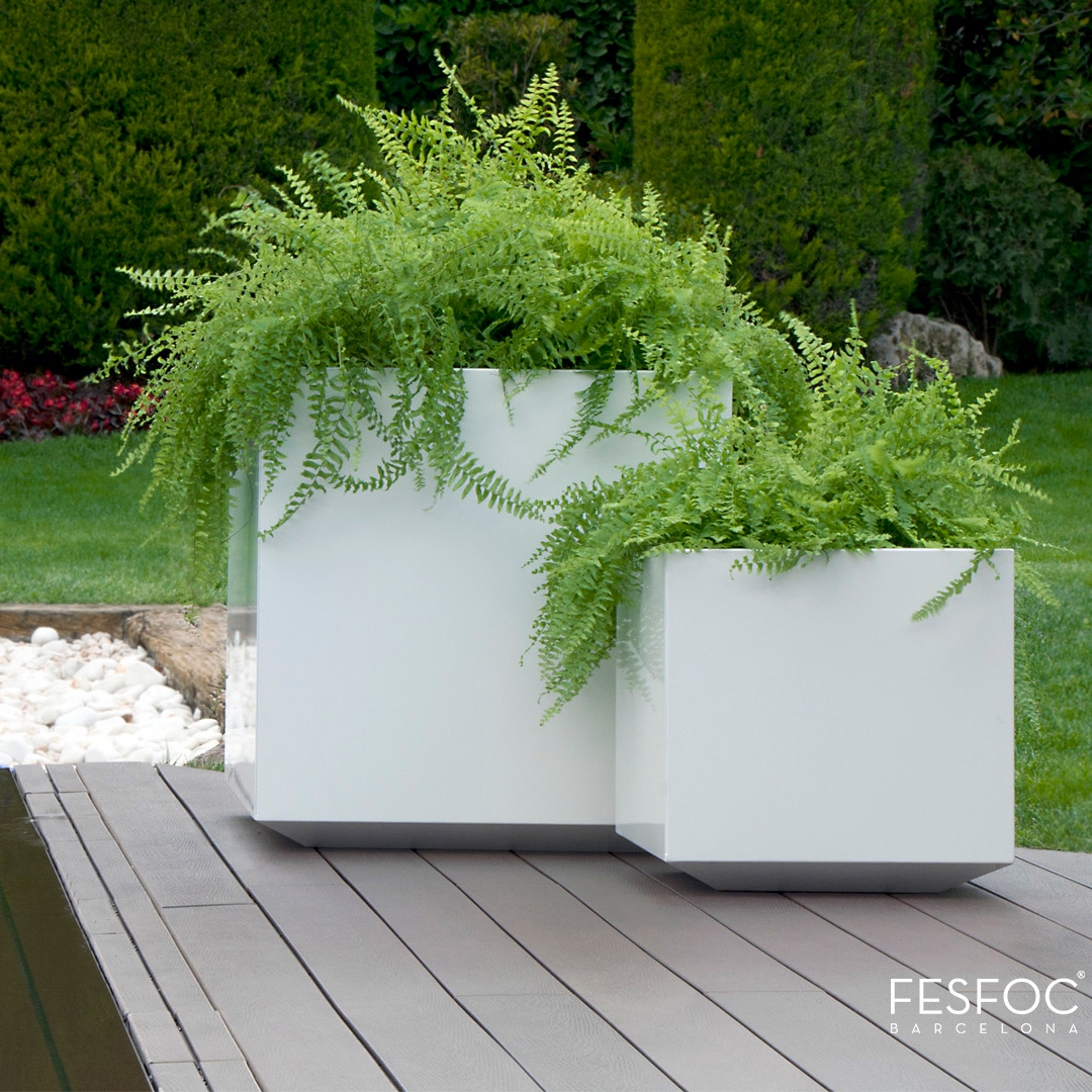 Mostrar el producto MACETERO DE ACERO INOXIDABLE del fabricante Fesfoc