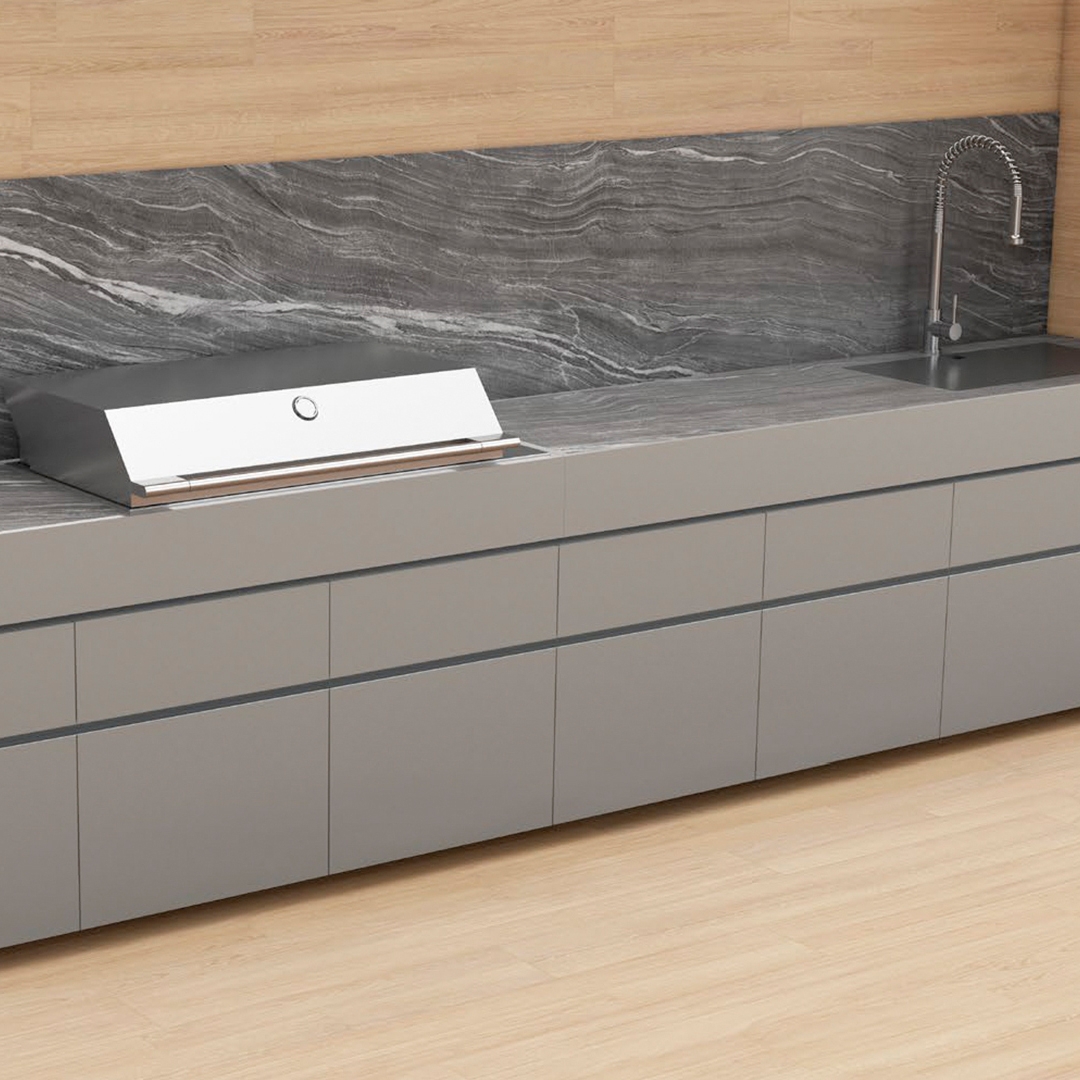 Mostrar el producto COCINA DE EXTERIOR CON PORCELANICO del fabricante Fesfoc