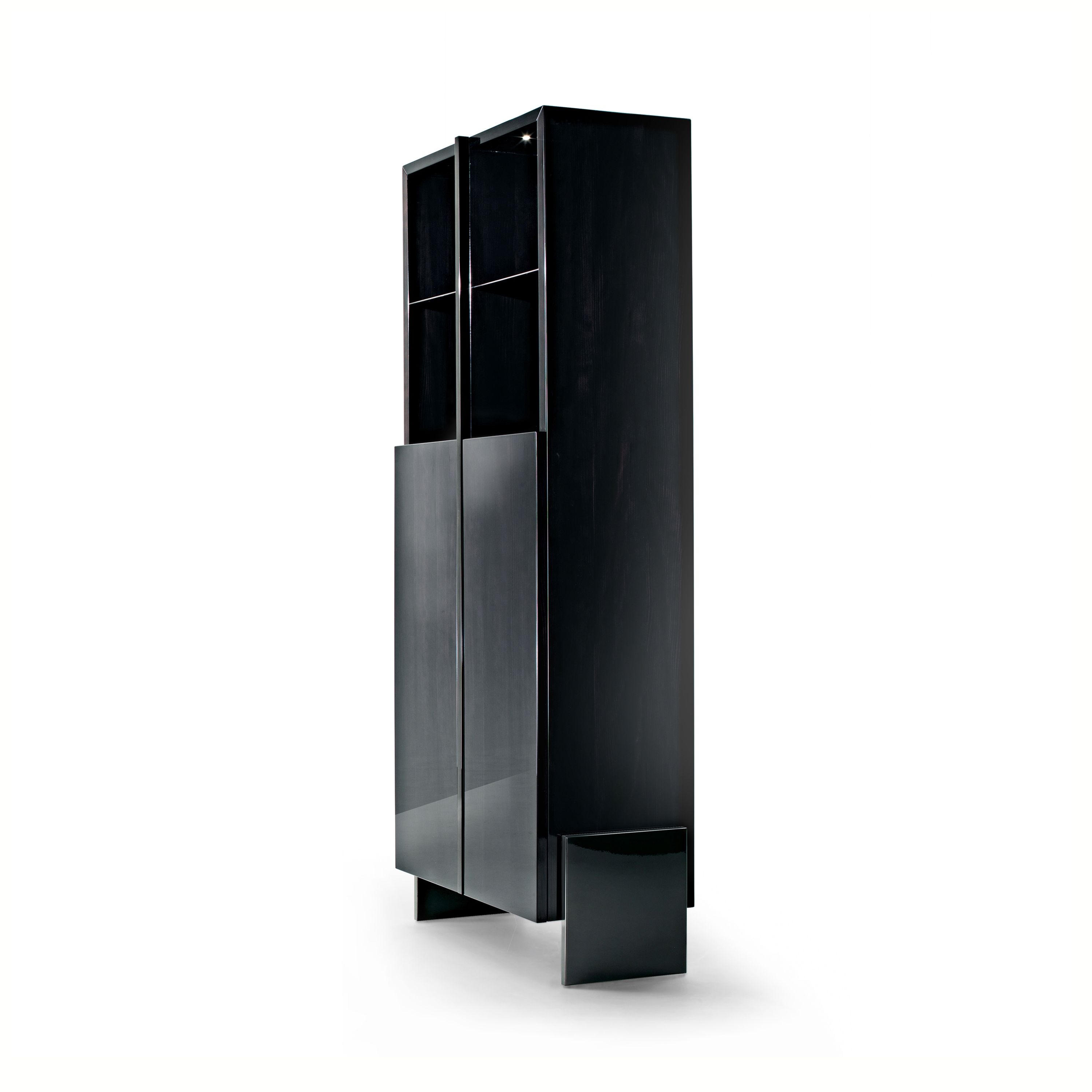 Mostrar el producto Black & More | Bookcase 2 doors del fabricante MALERBA
