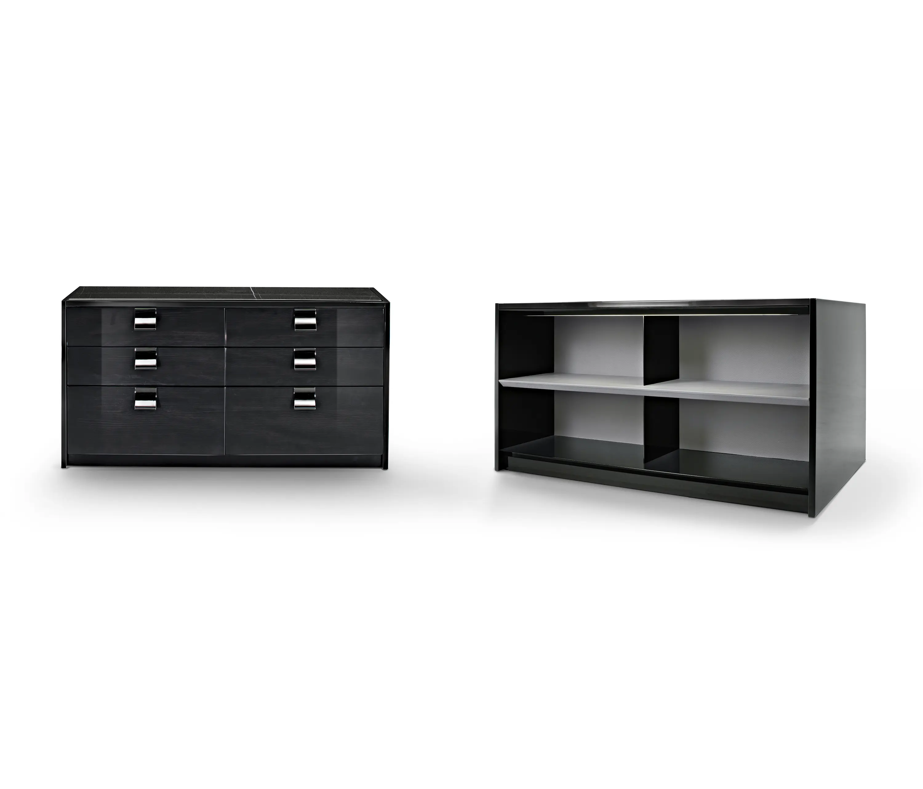 MALERBA - Black & More | Big file drawer 80