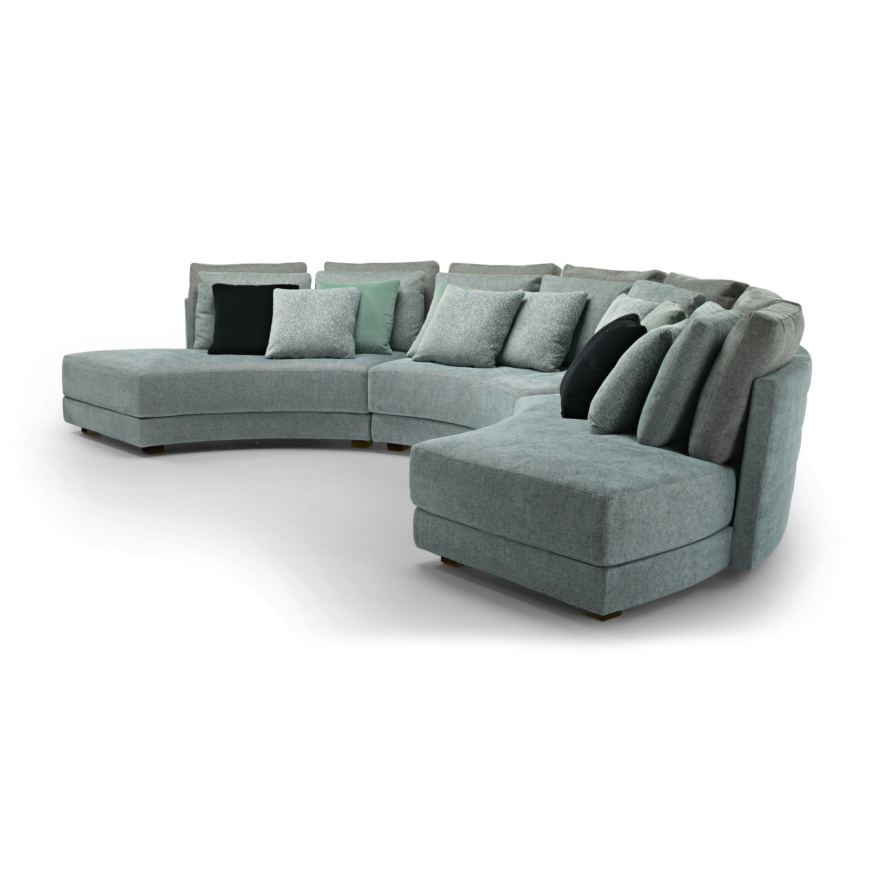 Mostrar el producto Black & More | Round modular sofa del fabricante MALERBA