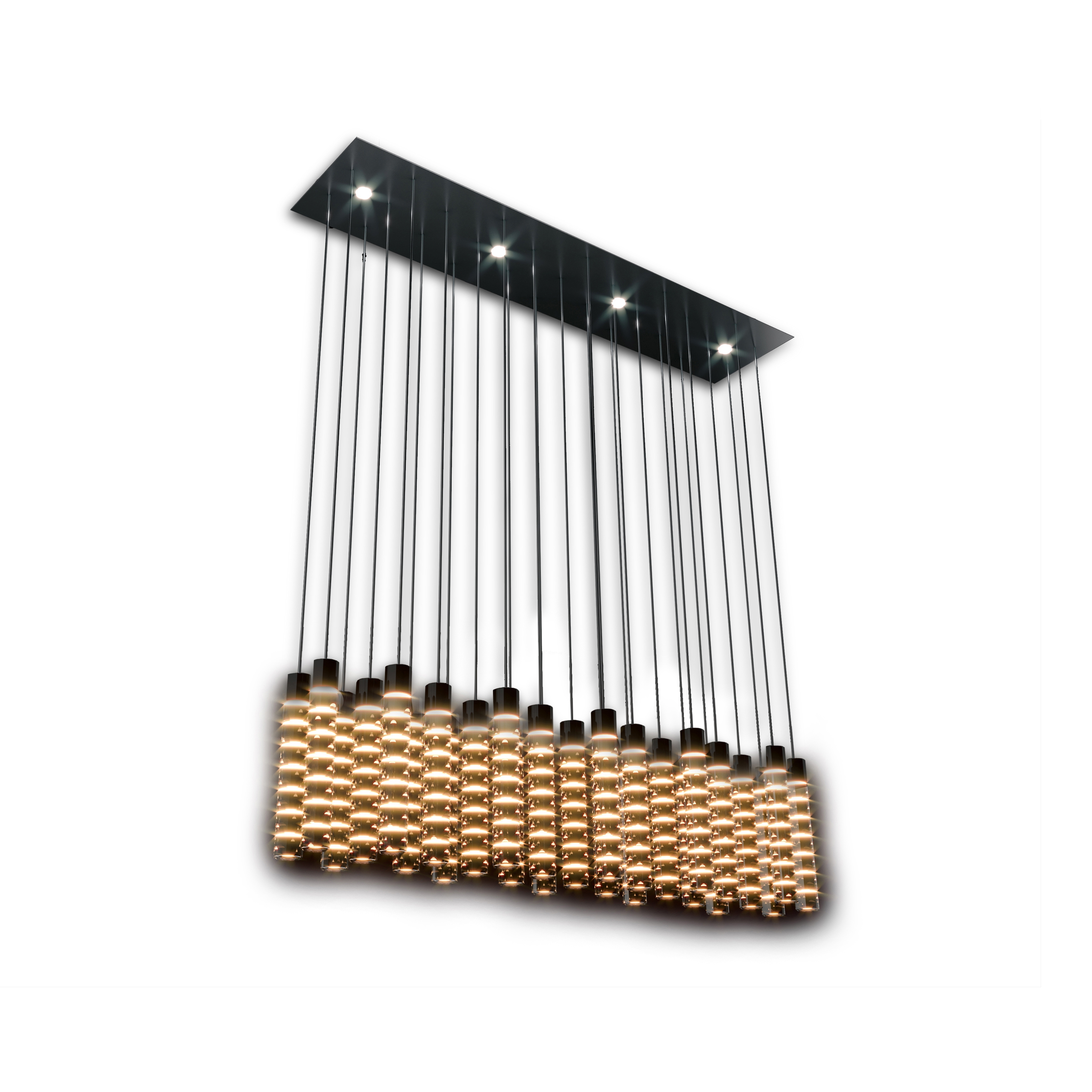 Display product Black & More | Rectangular chandelier from manufacturer MALERBA