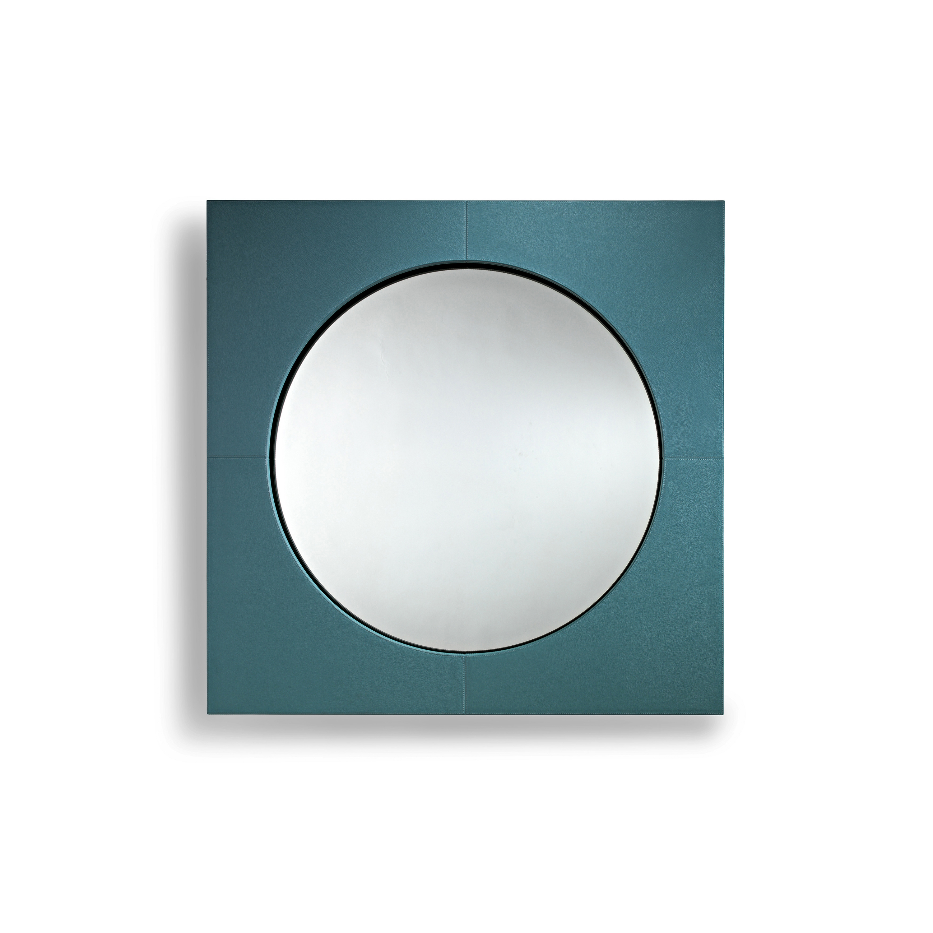 Afficher le produit Black & More | Mirror with leather du fabricant MALERBA