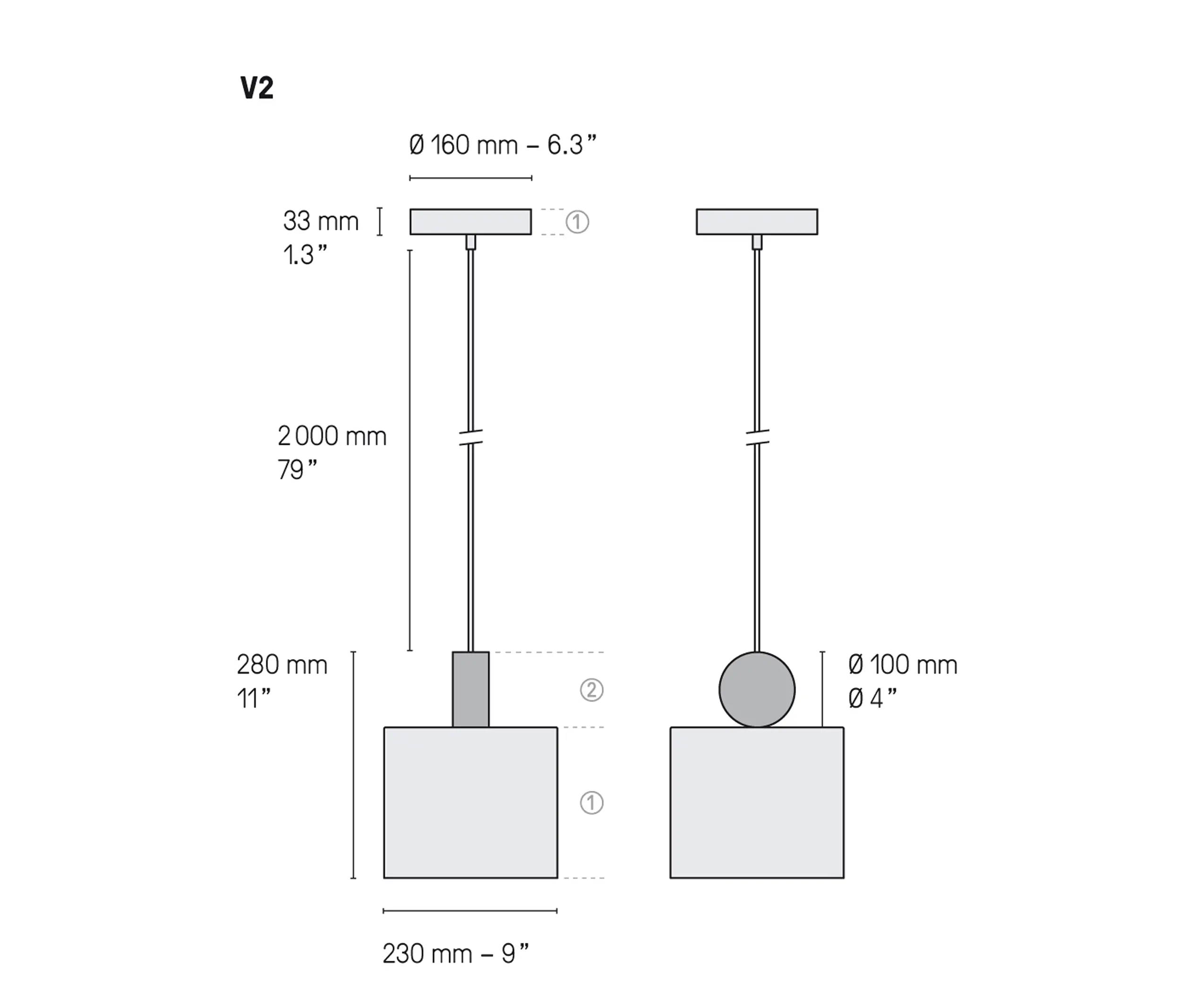 CVL Luminaires - Calée V2 su