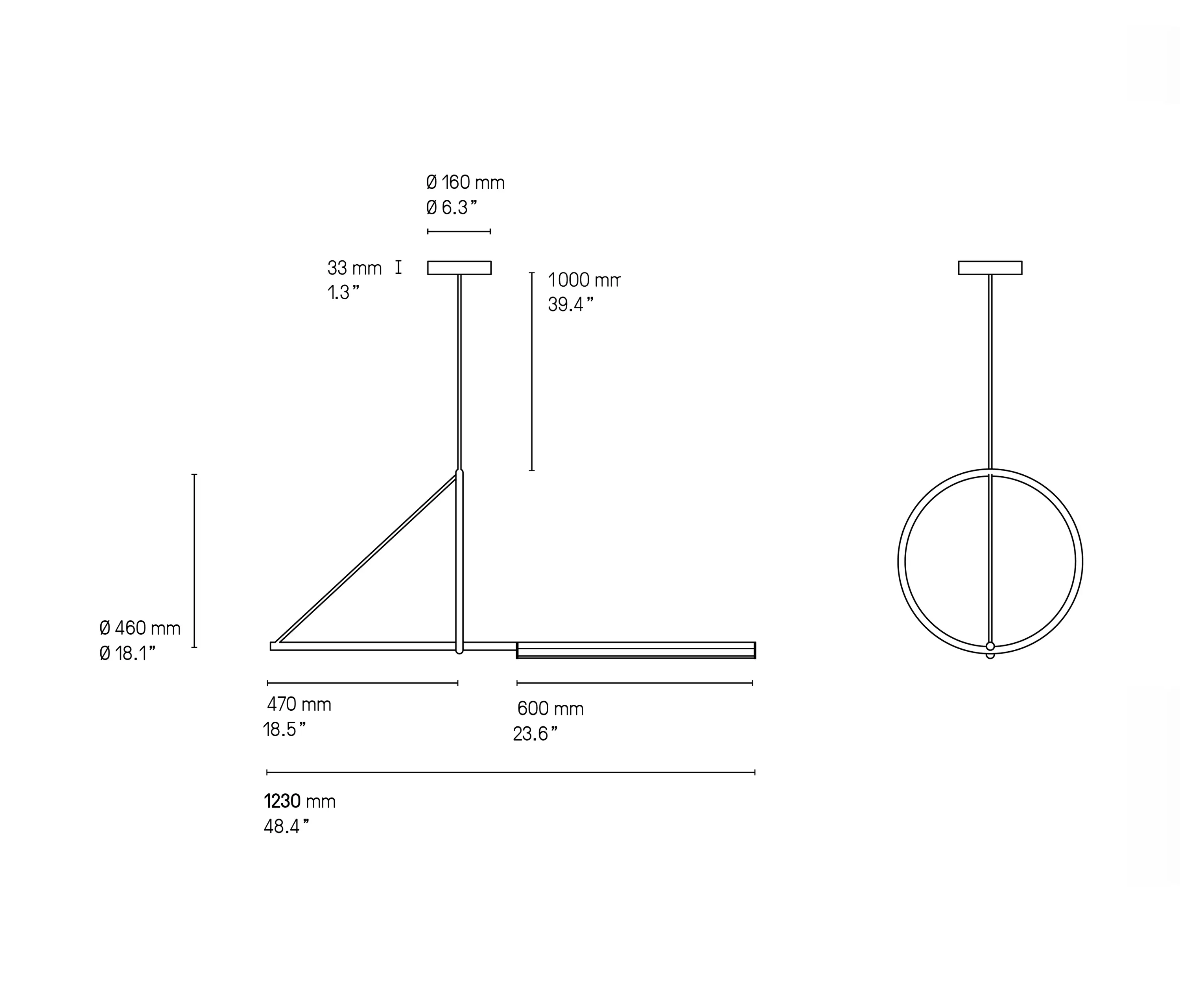 CVL Luminaires - Cercle&trait XS
