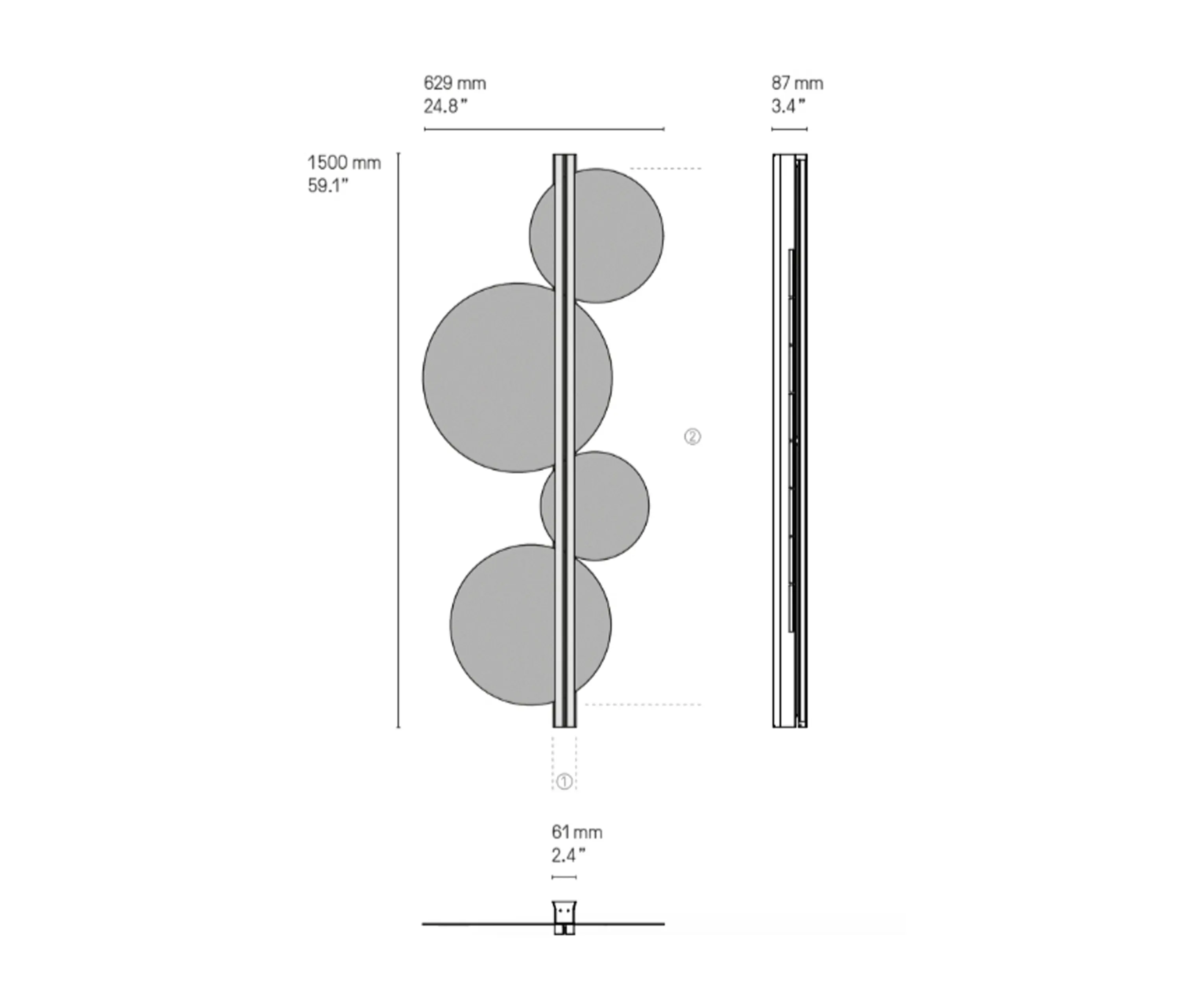 CVL Luminaires - Strate Moon