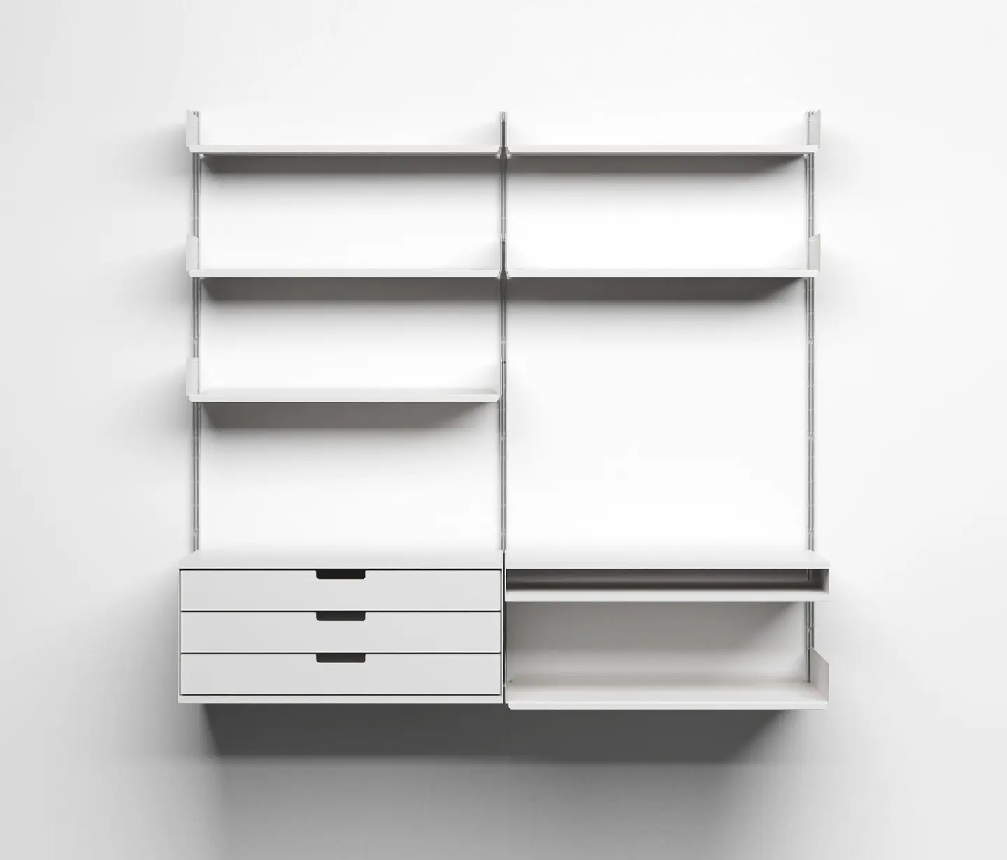 Vitsoe - 606 Universal Shelving System: Structure