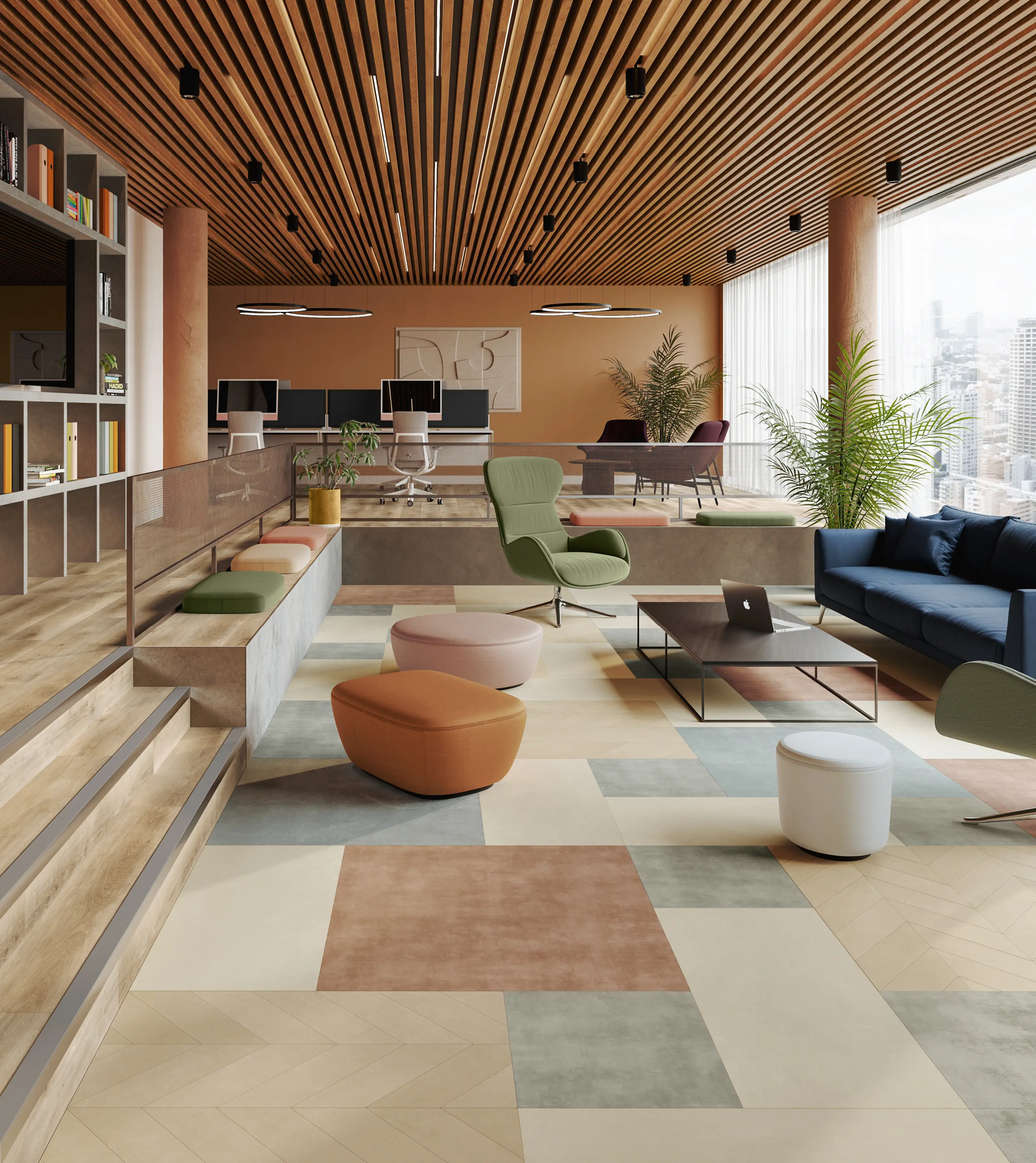 Amtico - Signature Abstracts - 1,0 mm | Encaustic Okra