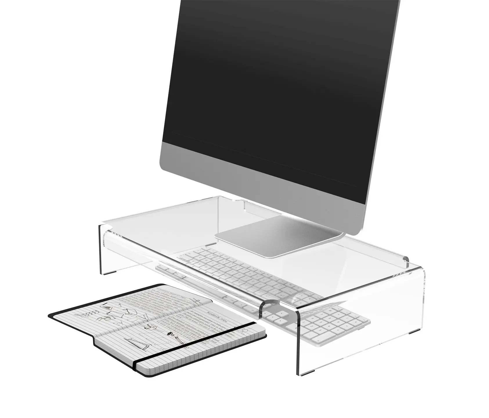 Dataflex - Addit Monitorerhöhung 900