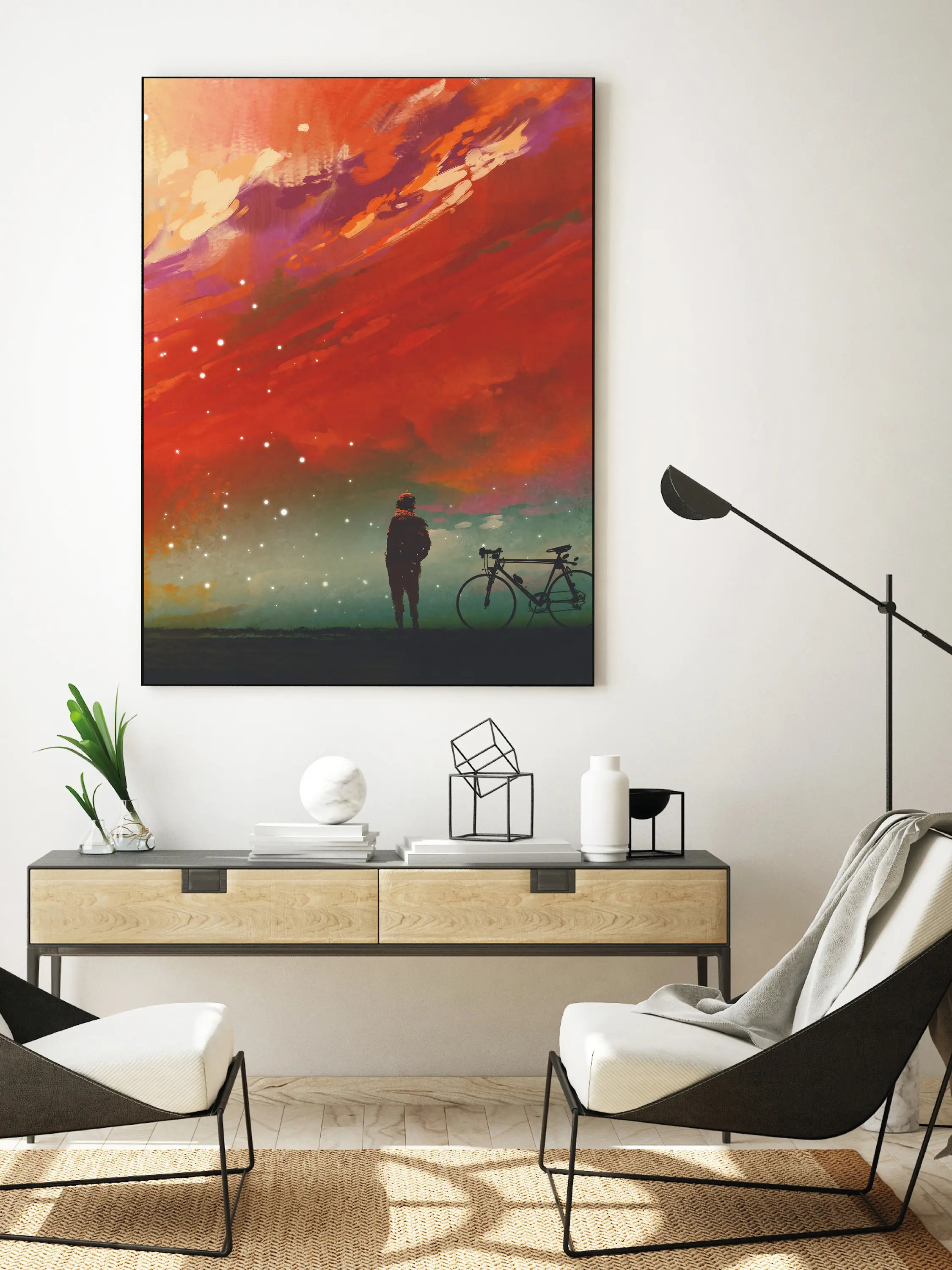 Akustikbild-Manufaktur - Schallabsorber Akustikbild Leuchten